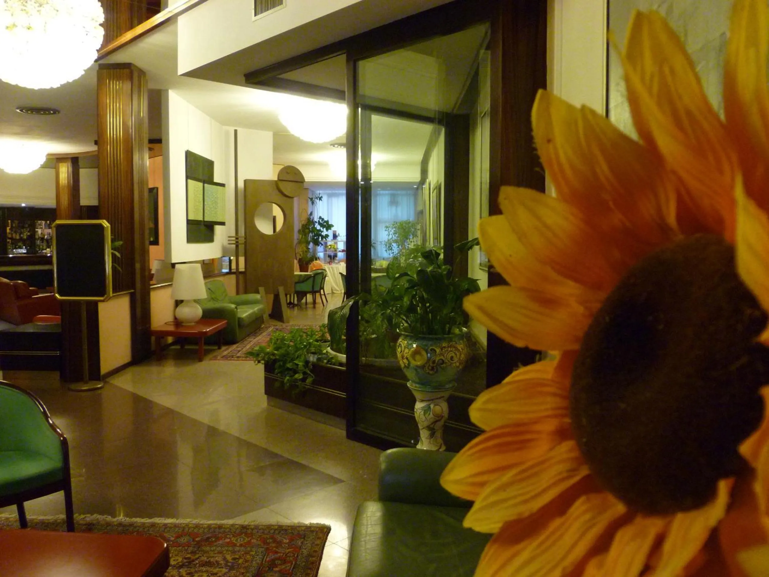 Decorative detail in Hotel Internazionale