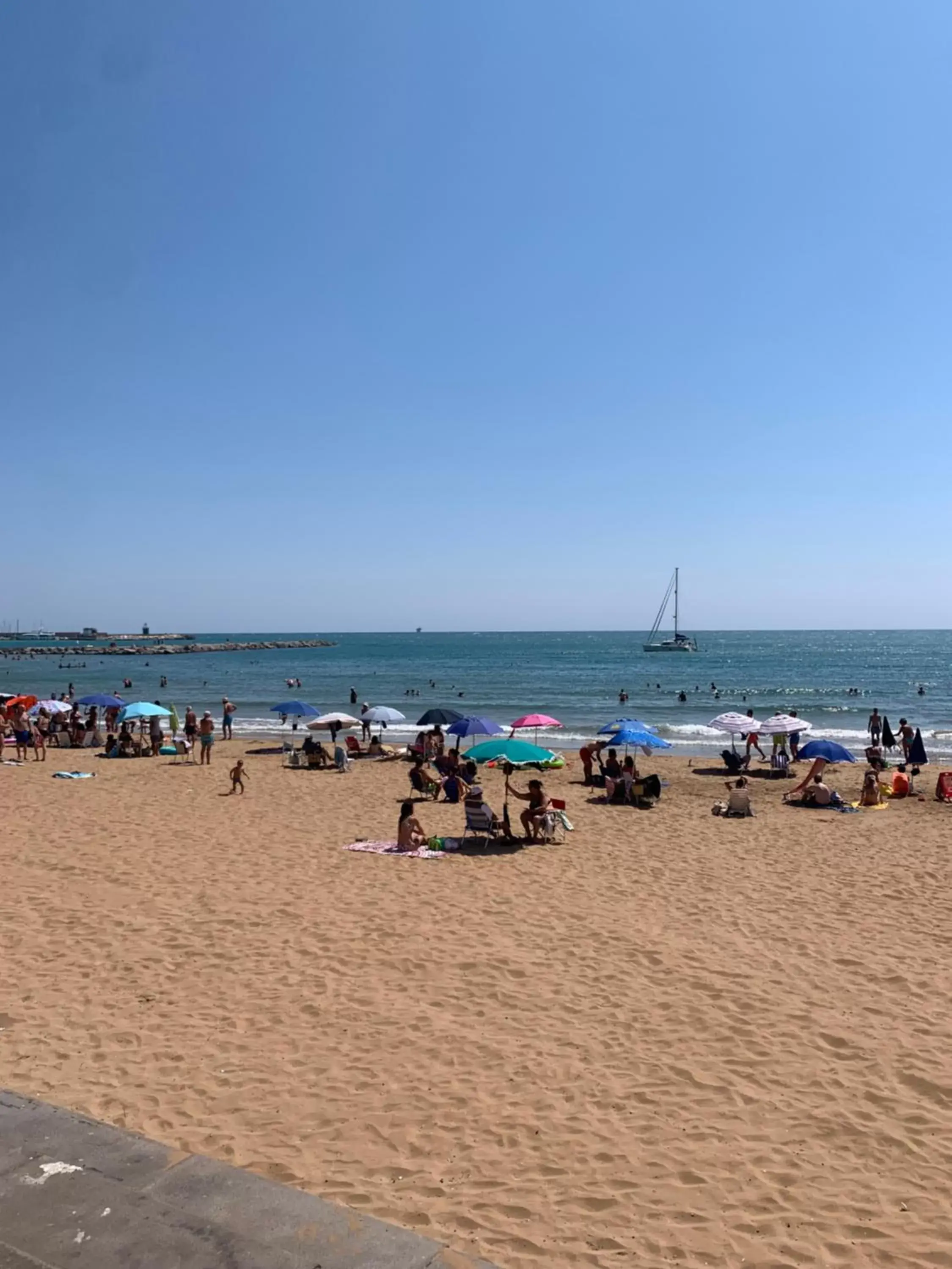 Beach in La Suite sul Mare