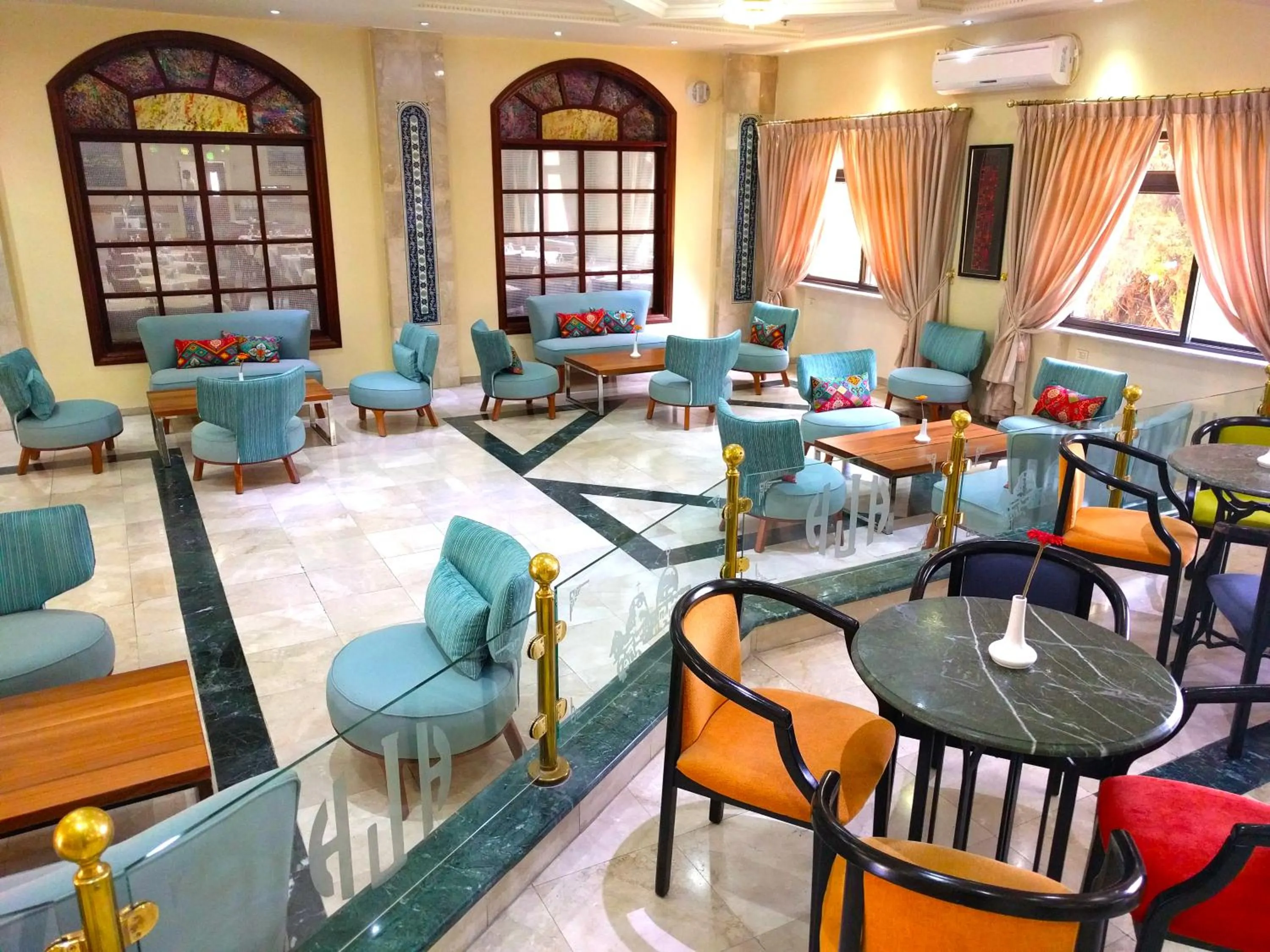 Lobby or reception in Holy Land Hotel