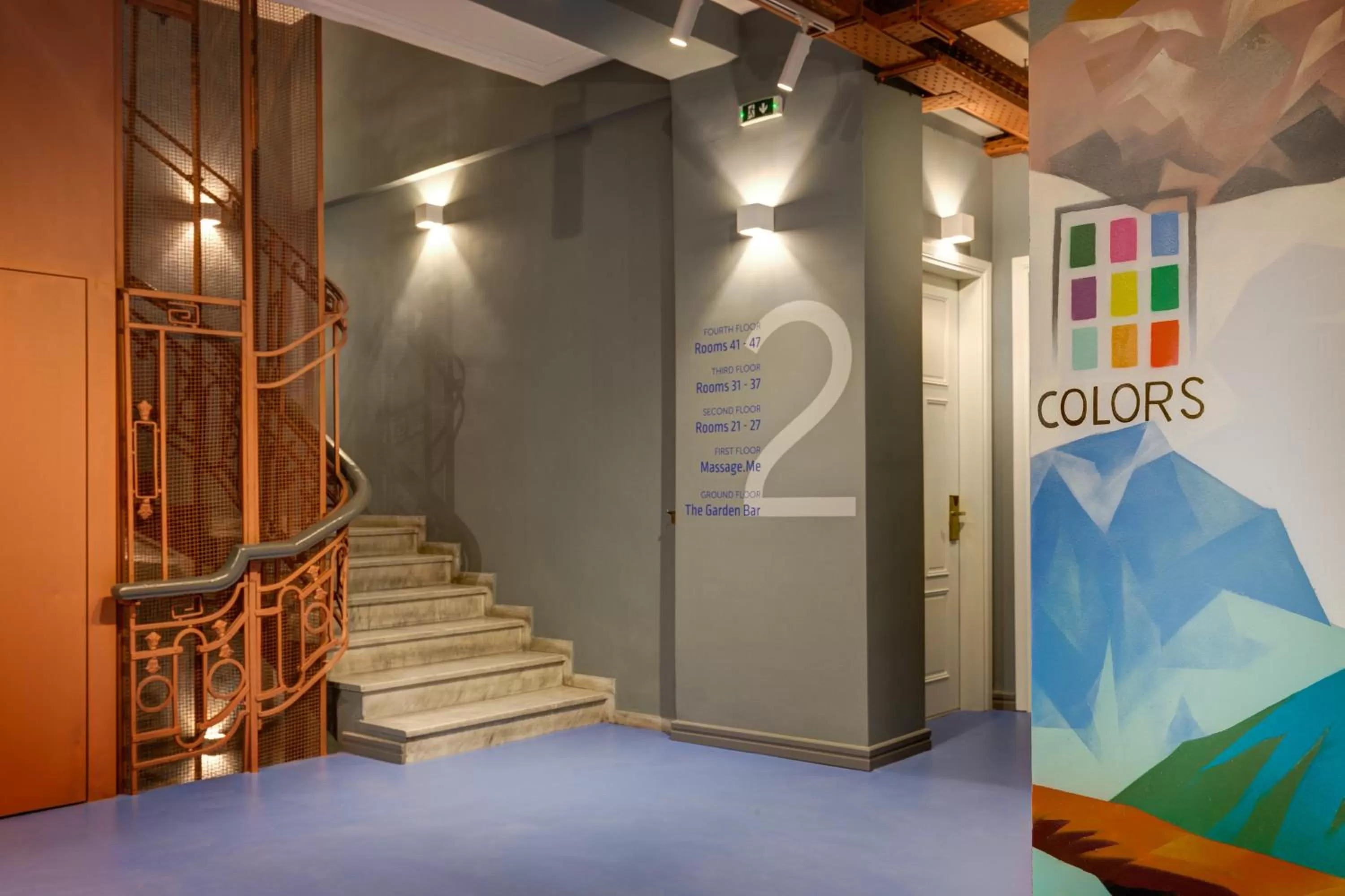 Property building in Colors Urban Hotel Thessaloniki