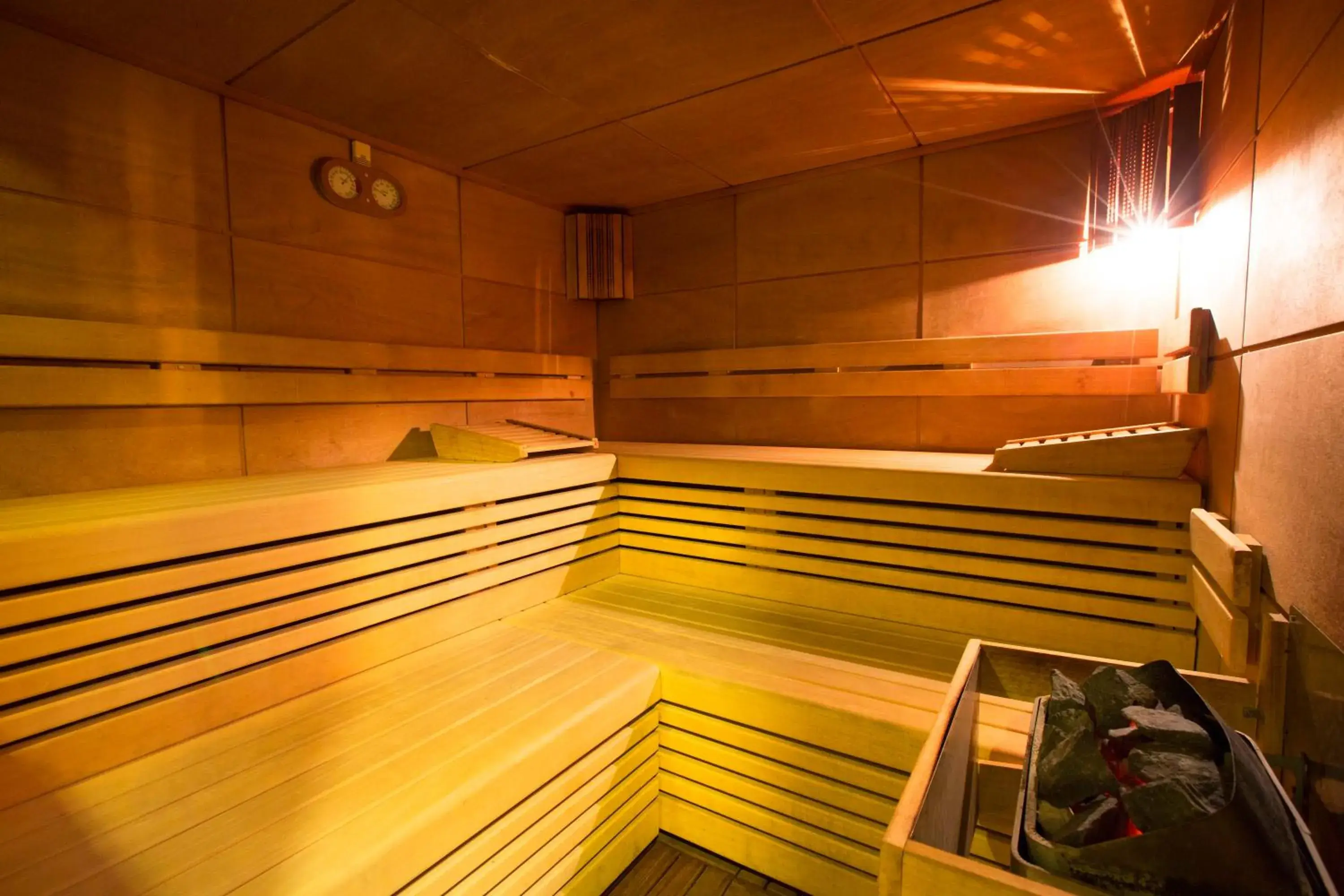 Sauna in Hipotels Bahia Cala Millor