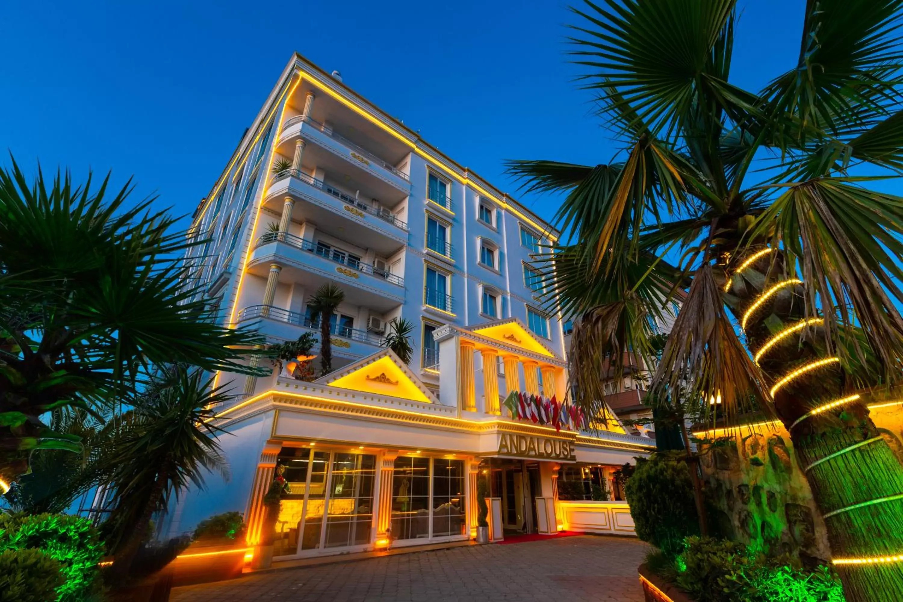 Property building in Andalouse Otel Property building in Andalouse Otel