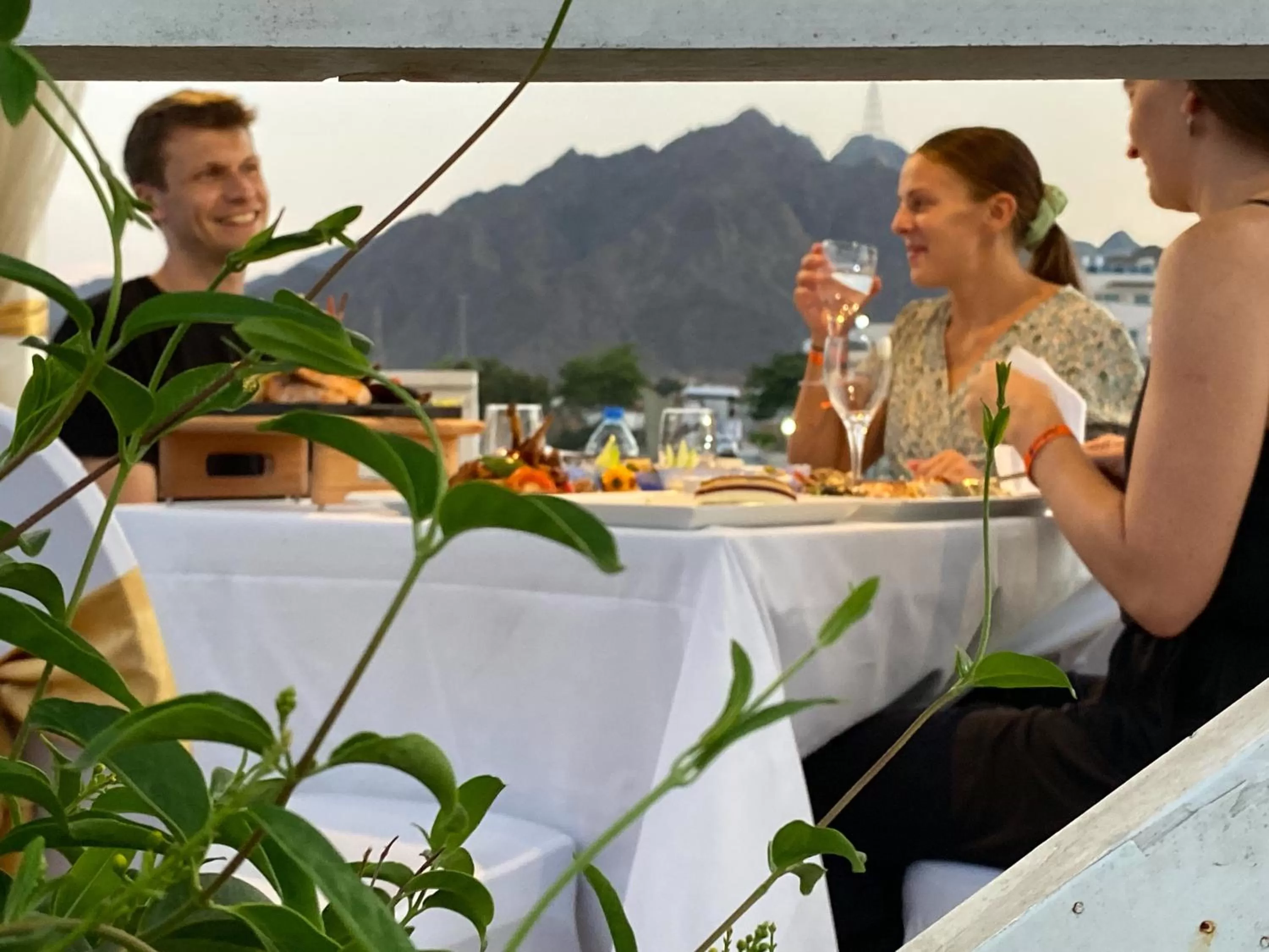 Dining area in Radisson Blu Resort, Fujairah
