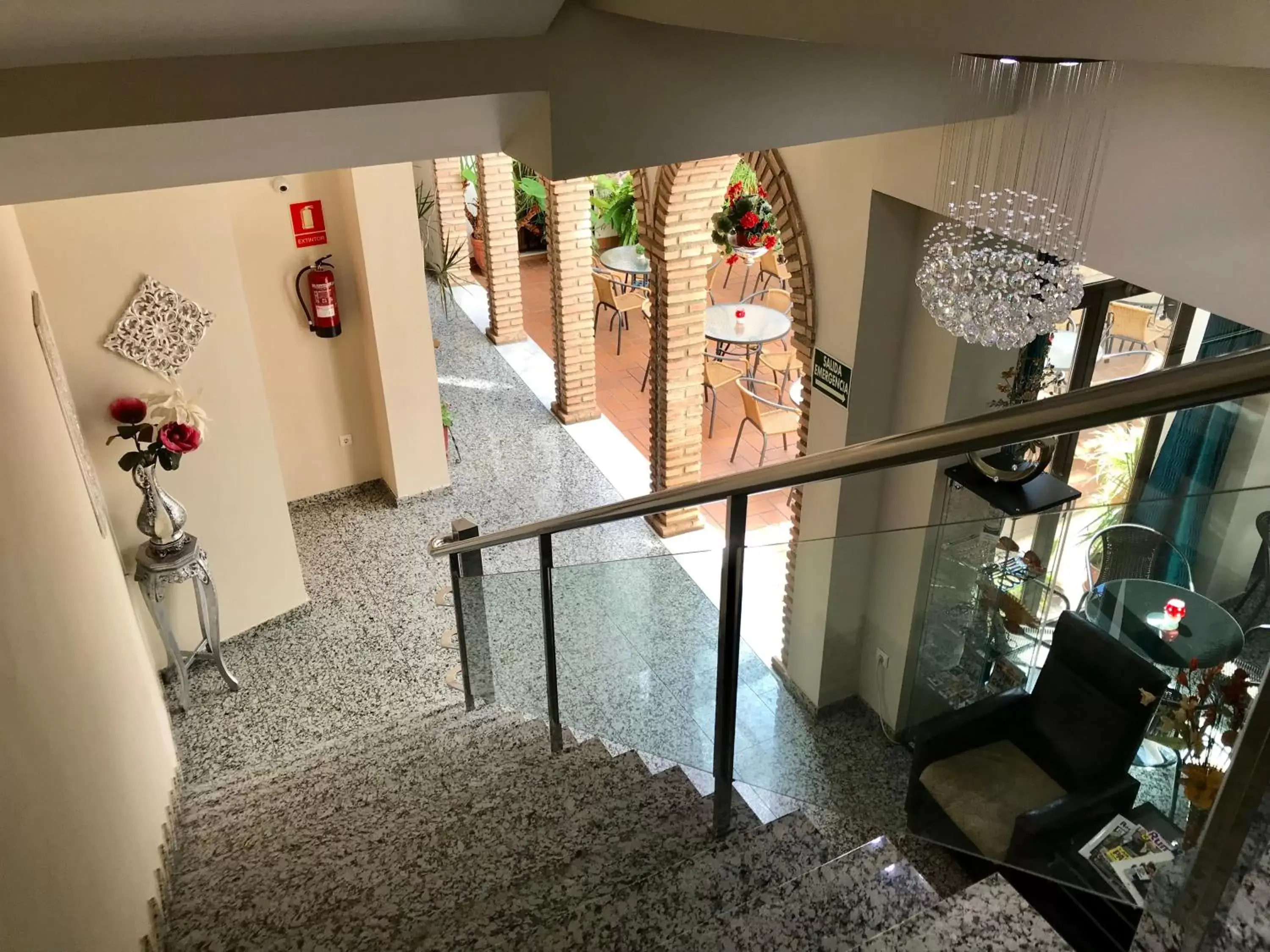 Lobby or reception in Hotel de Los Faroles