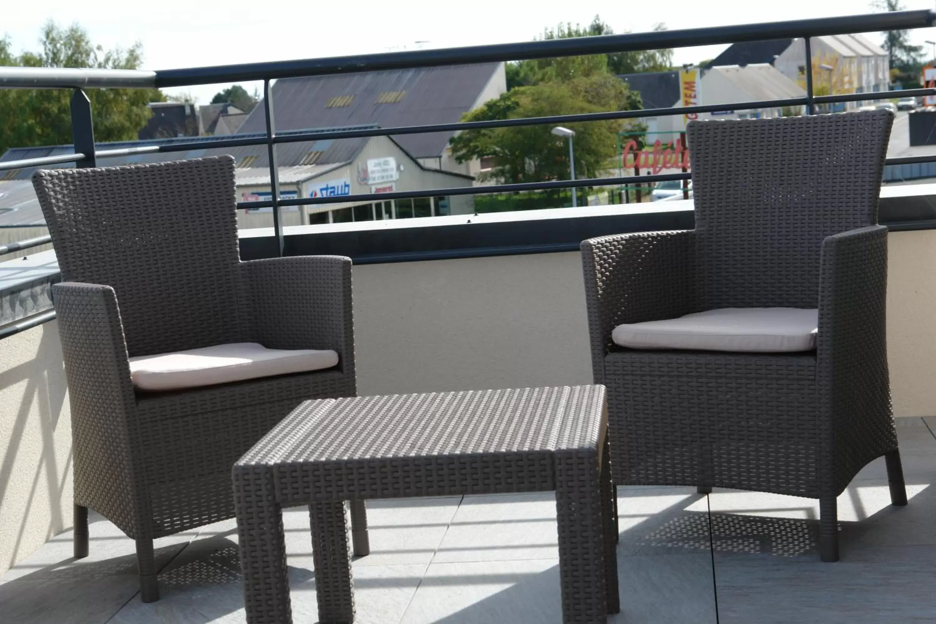 Balcony/Terrace in Brit Hotel Confort Loches