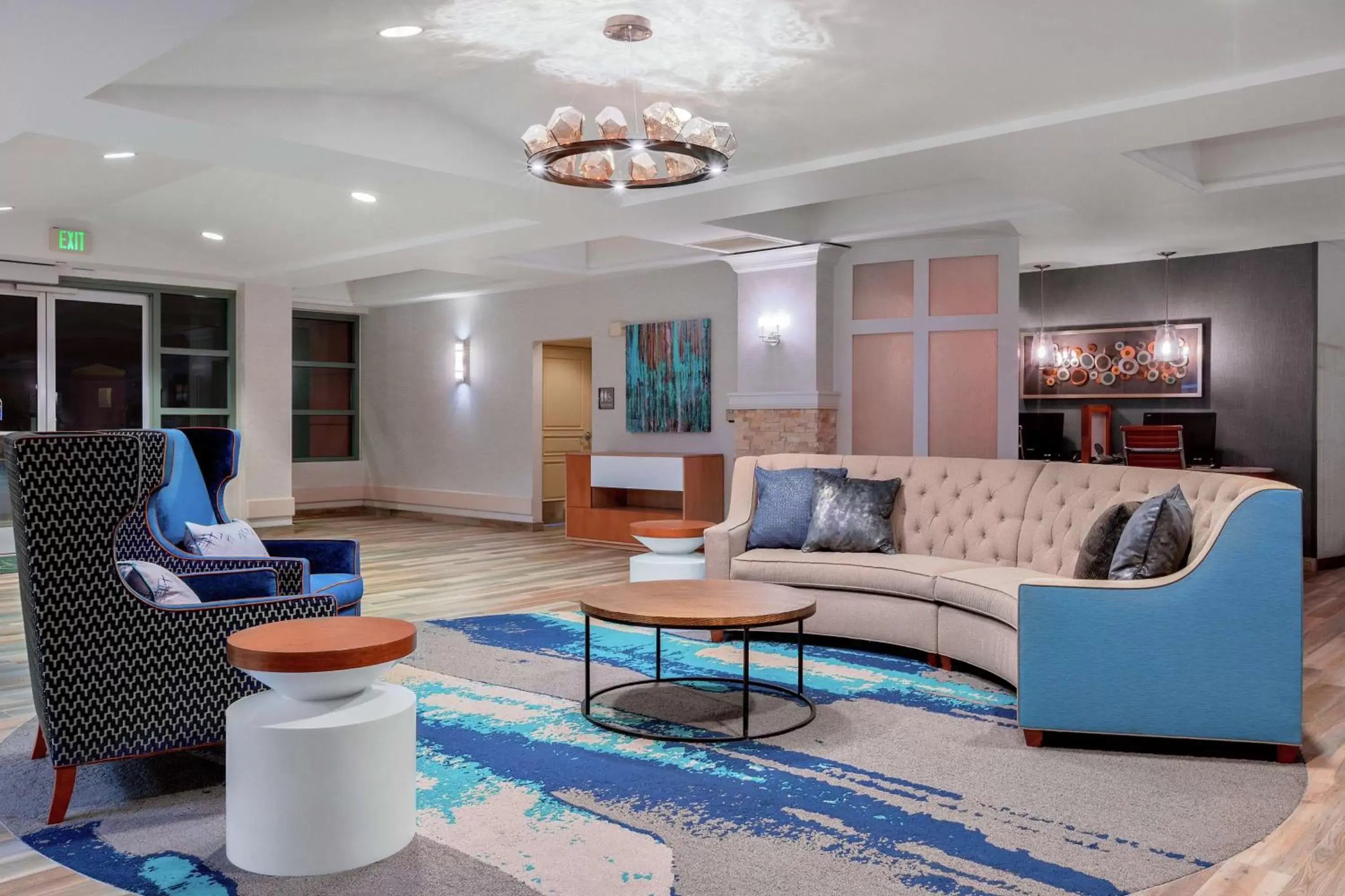 Lobby or reception, Seating Area in Homewood Suites by Hilton Seattle Downtown