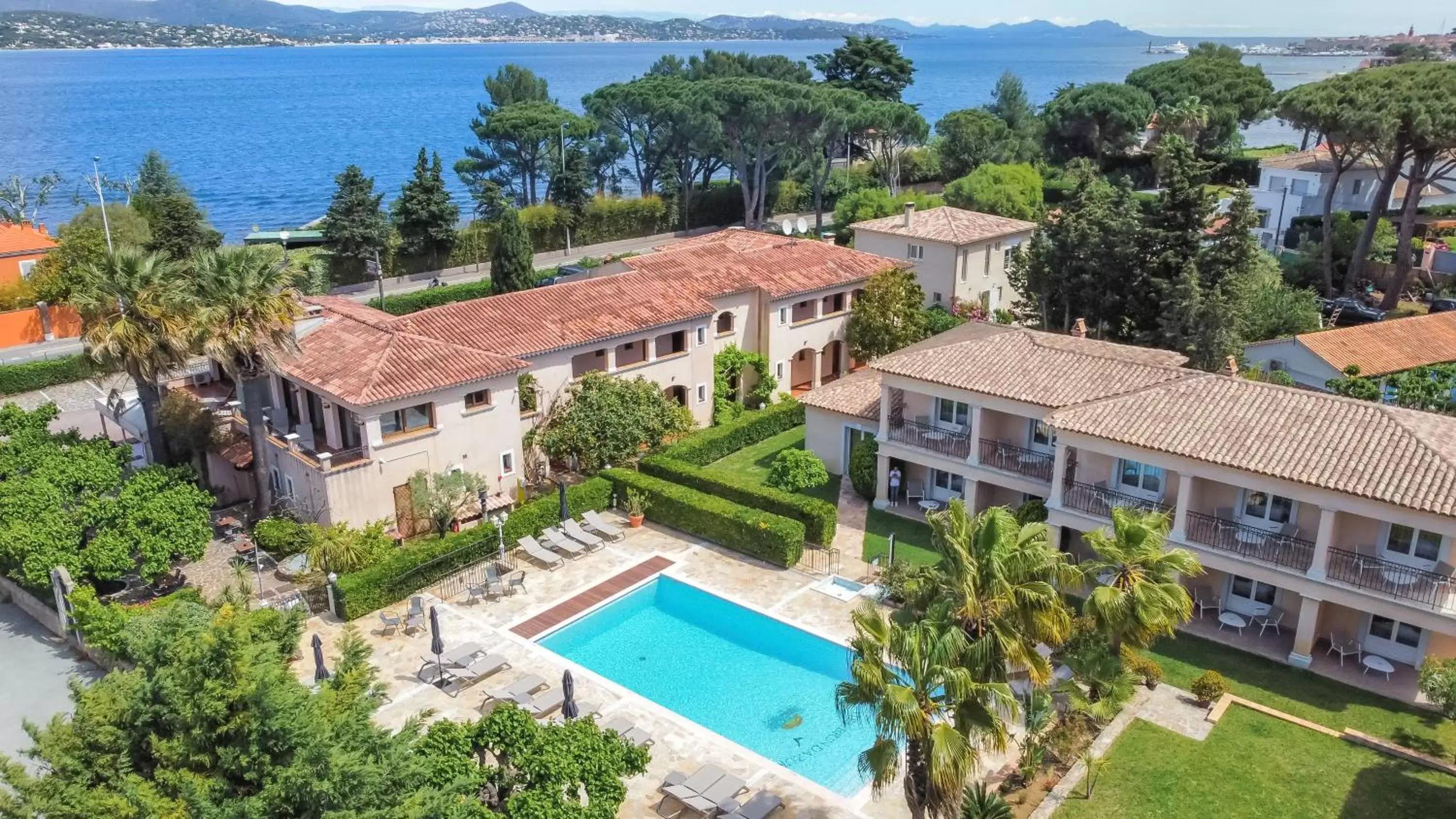 Property building, Pool View in Hotel Brin d'Azur - Saint Tropez