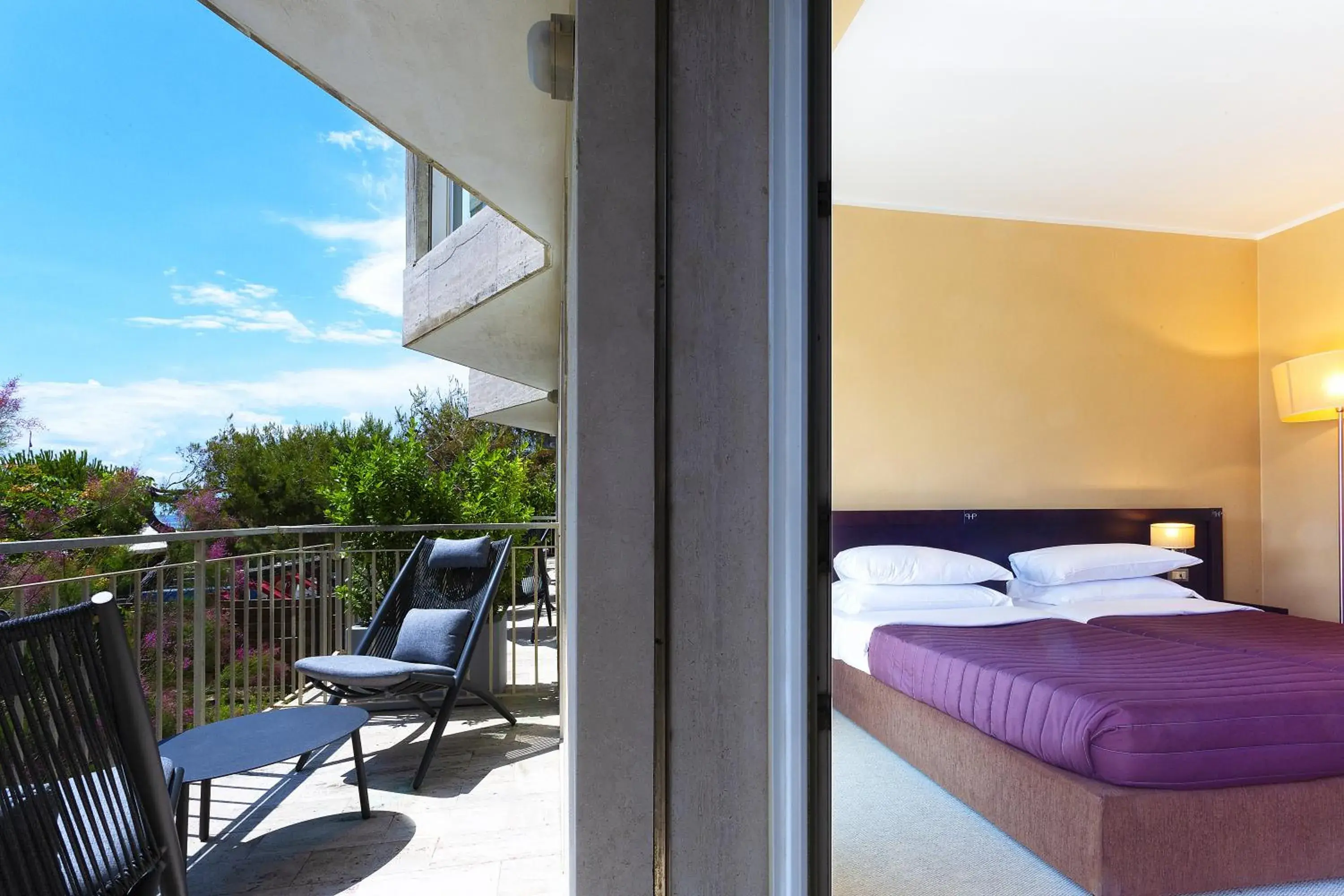 Balcony/Terrace in Hotel Petit Palais