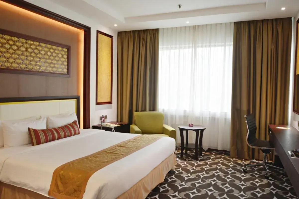 Bed in Corus Hotel Kuala Lumpur