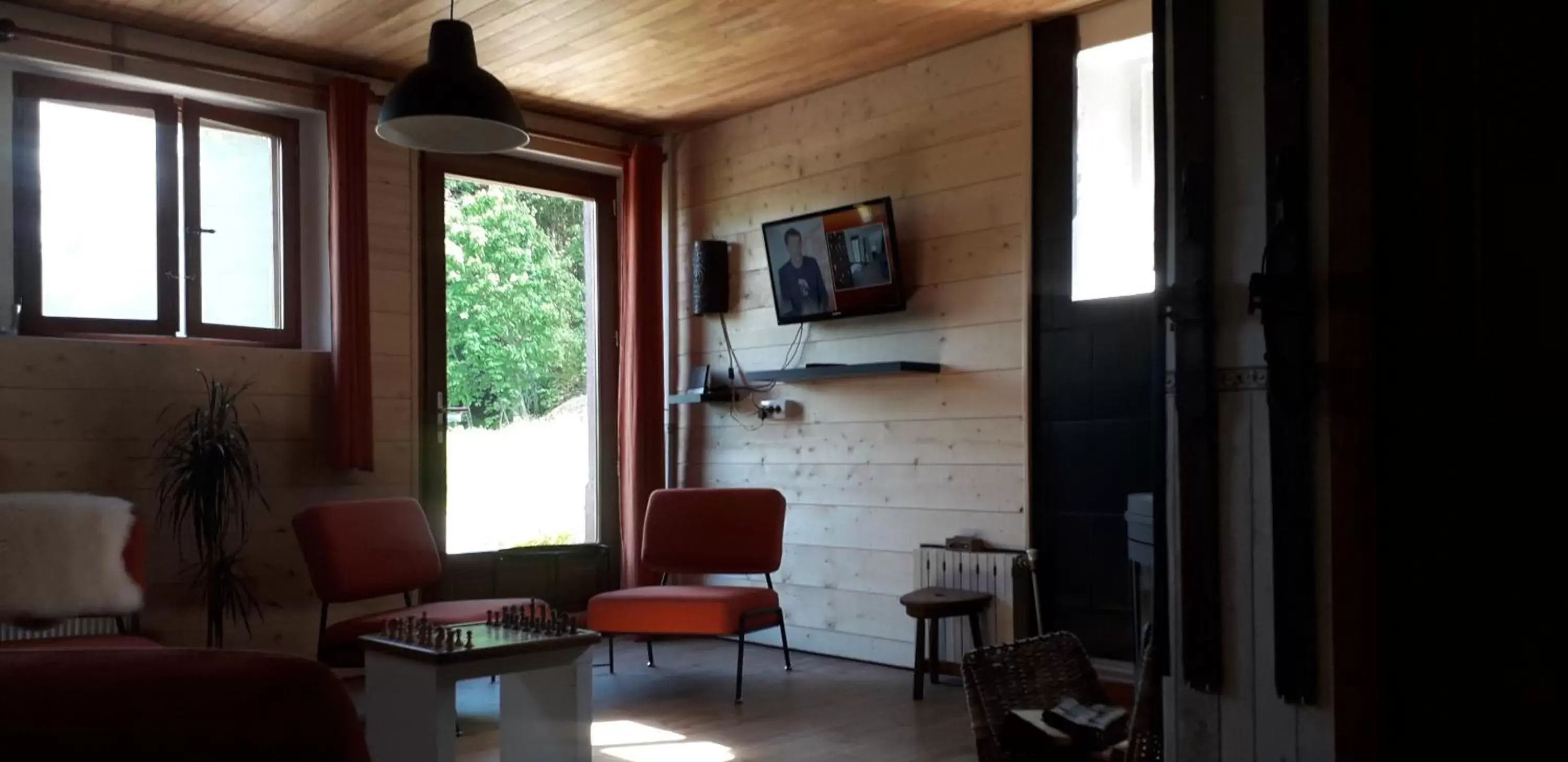 Seating Area in Gîte et chambres d'hôtes le Chêne