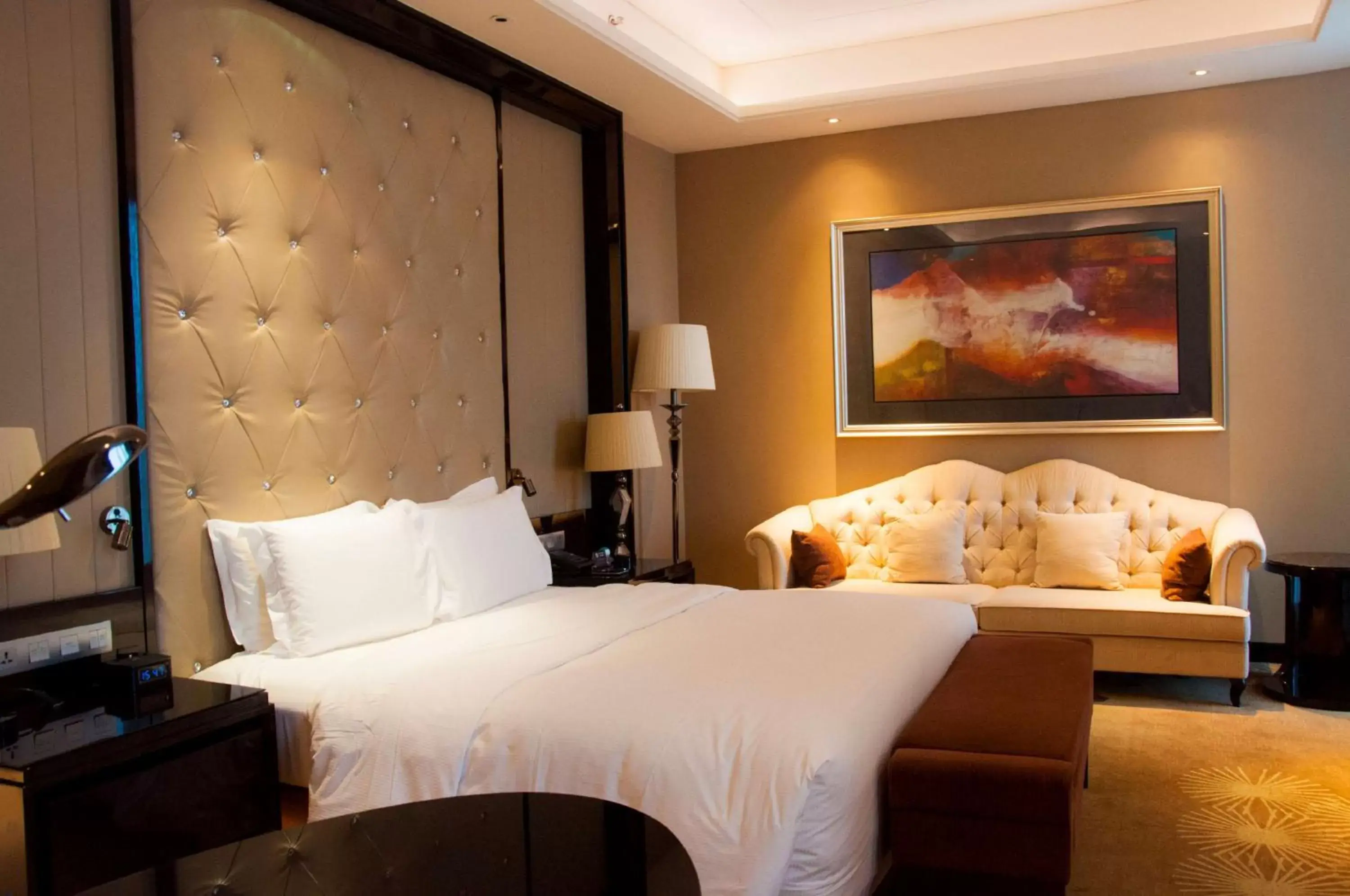 Bed in Hilton Nanjing