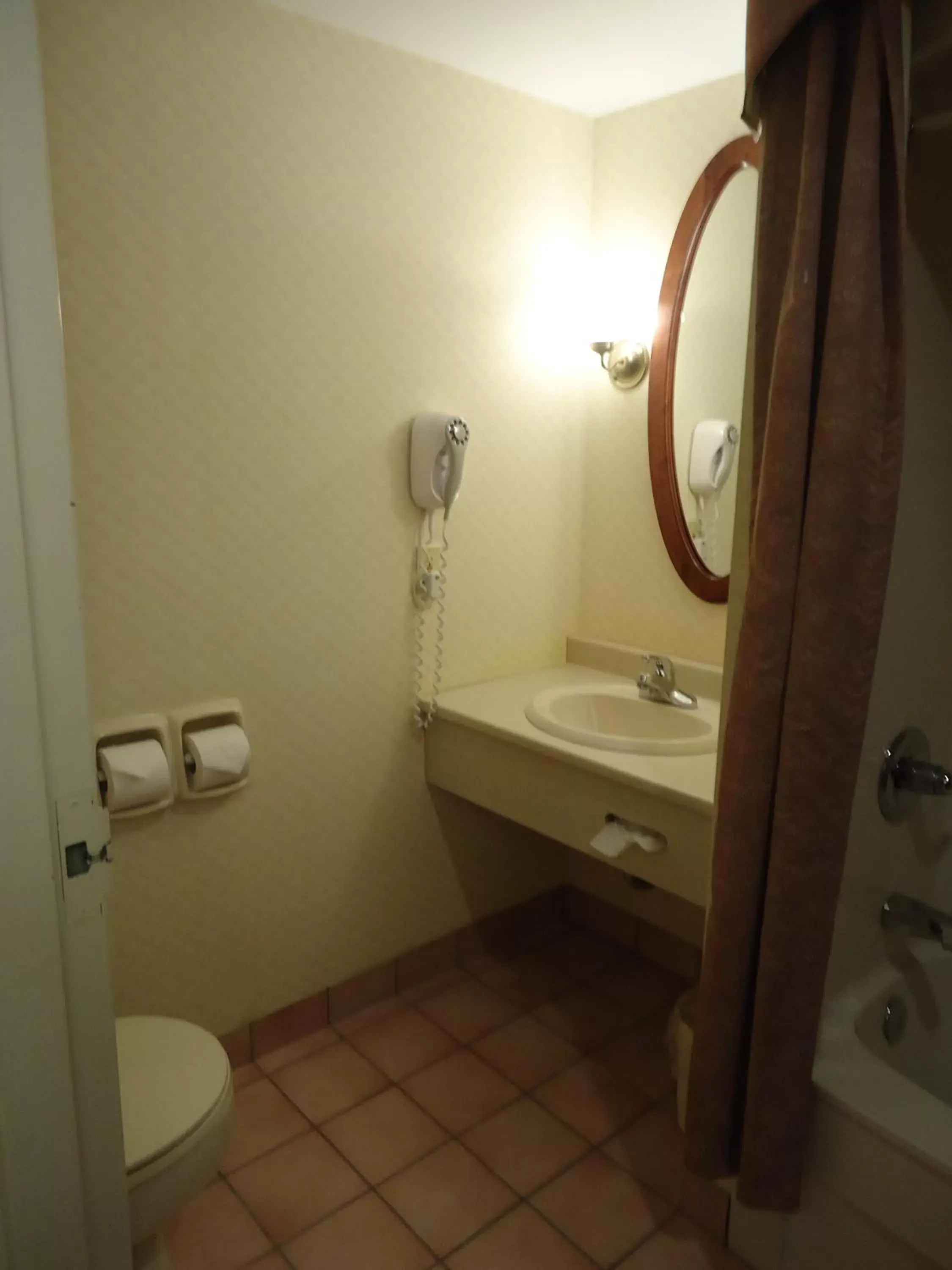 Bathroom in The Fredericton Inn