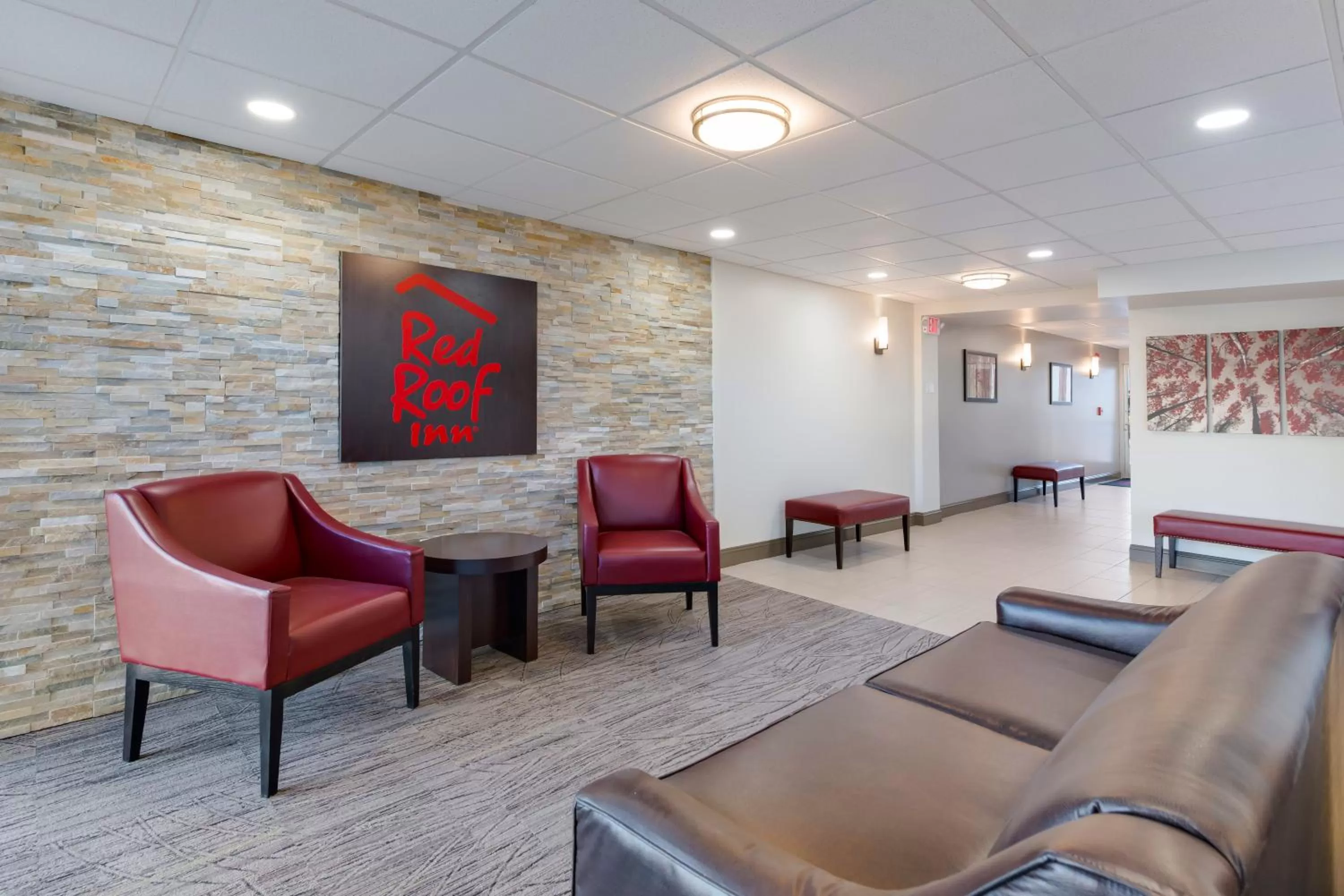 Lobby or reception in Red Roof Inn Dayton - Moraine/U of Dayton