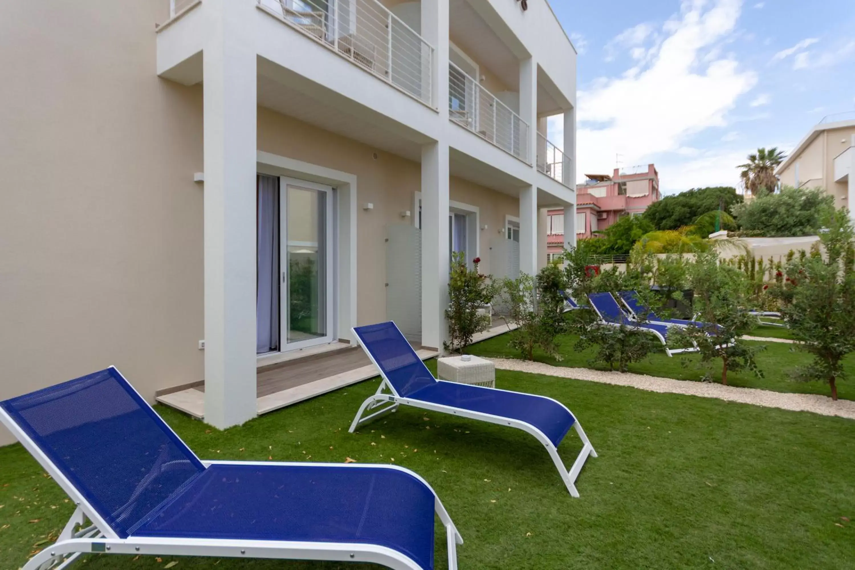 Patio in Hotel Nautilus