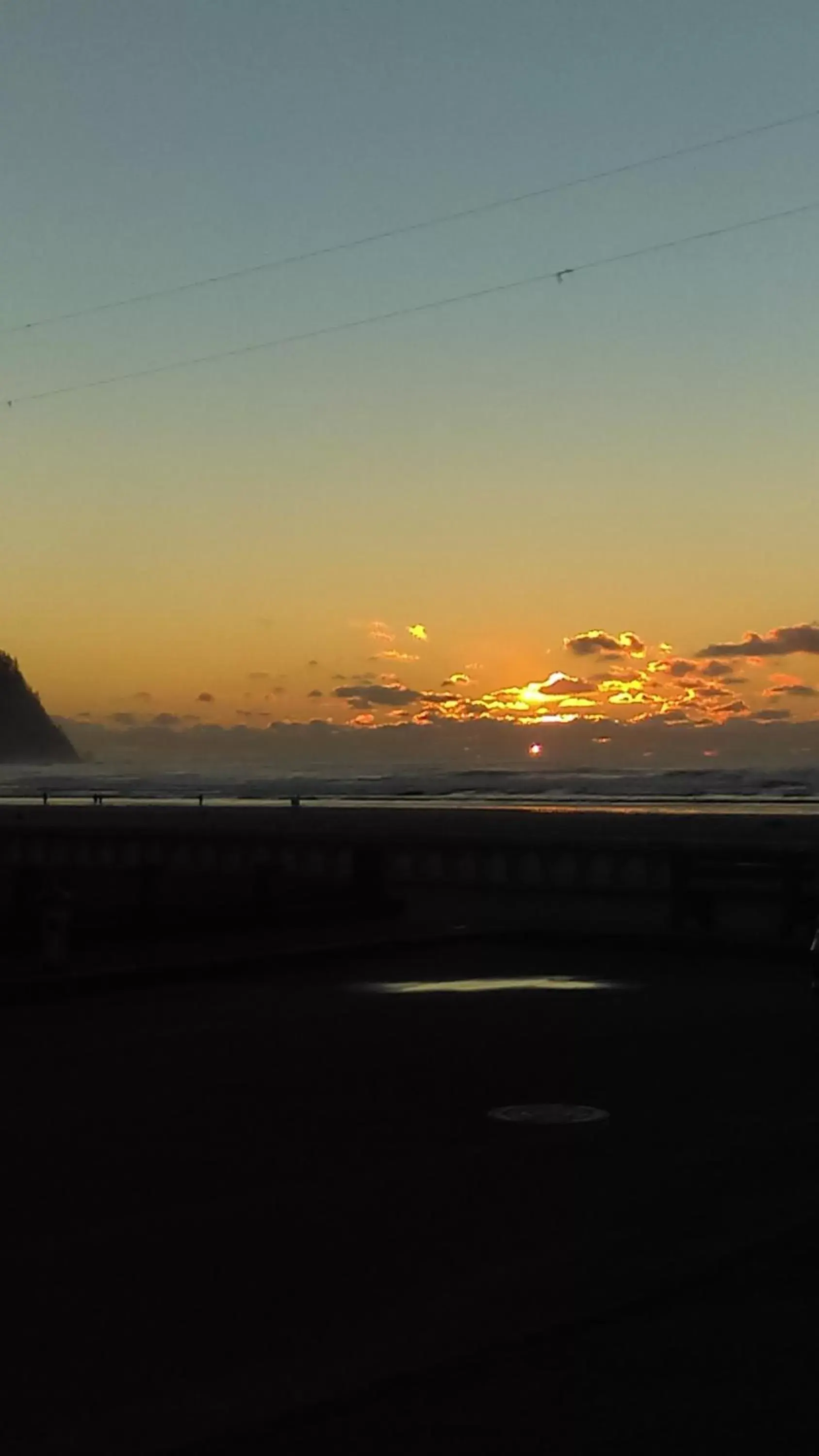 Natural landscape, Sunrise/Sunset in Ocean Front Motel