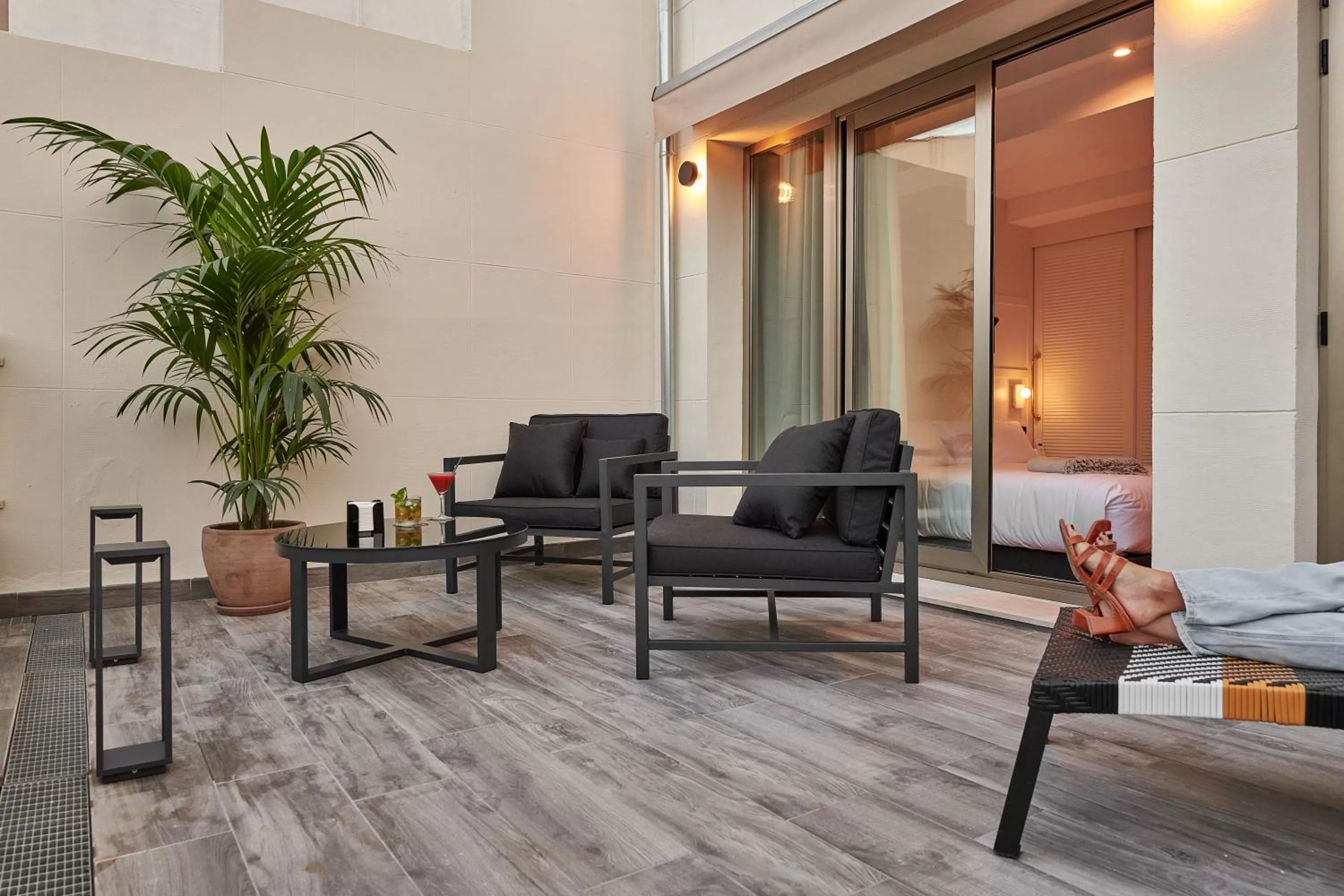 Balcony/Terrace in Room Mate Cosmo - City Centre, Valencia