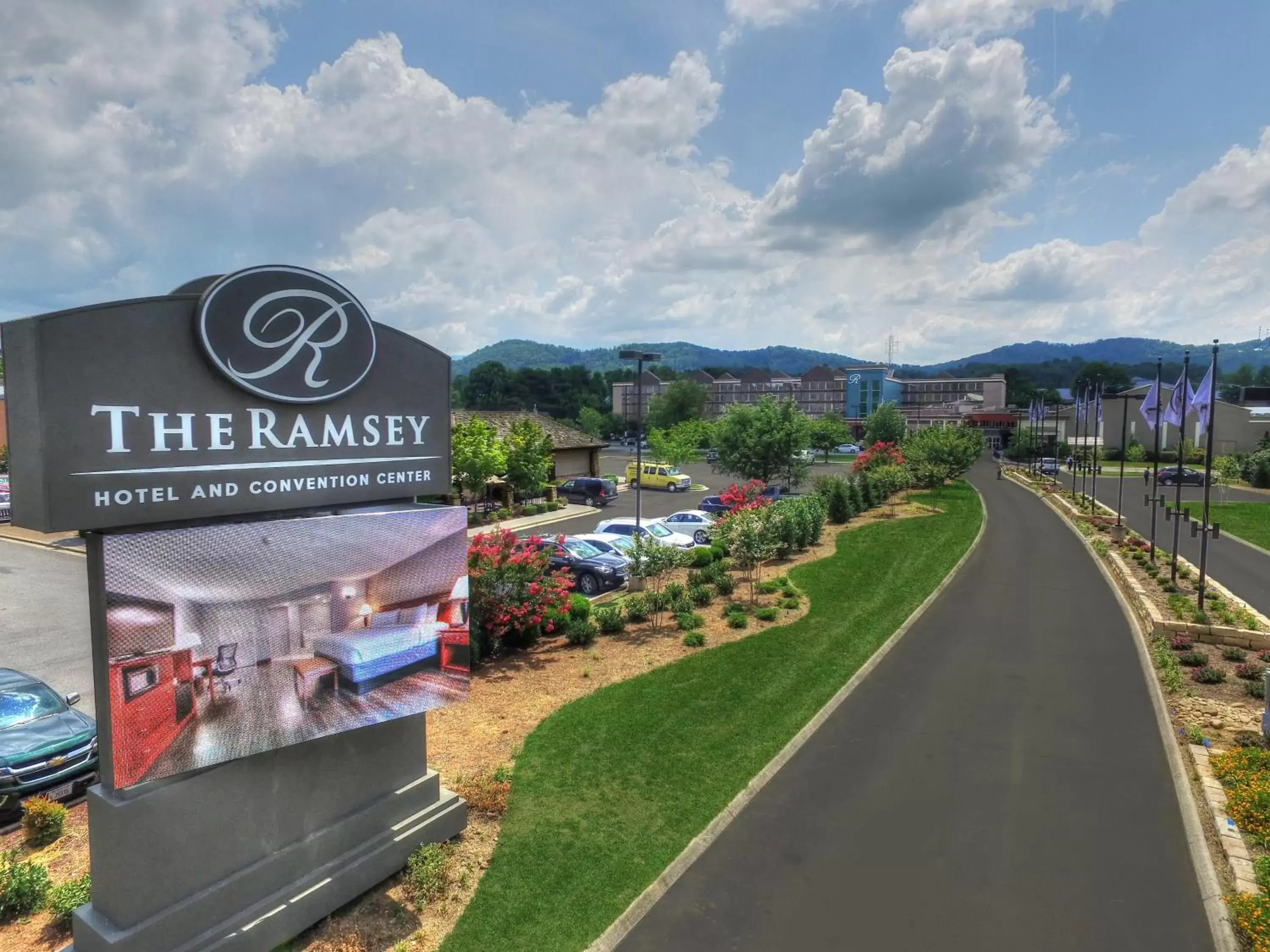 Bird's eye view in The Ramsey Hotel and Convention Center