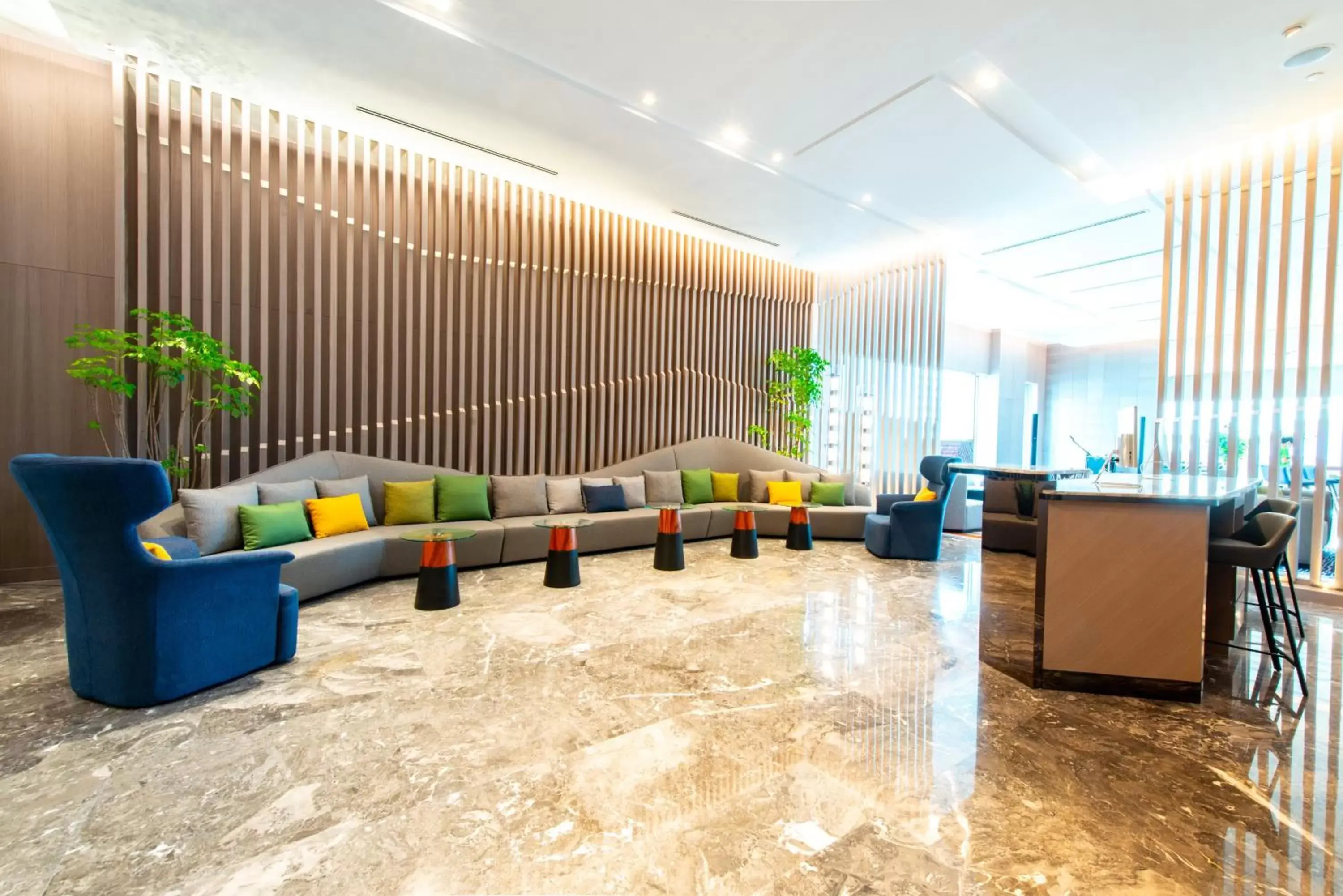 Property building, Lobby/Reception in Holiday Inn Johor Bahru City Centre, an IHG Hotel