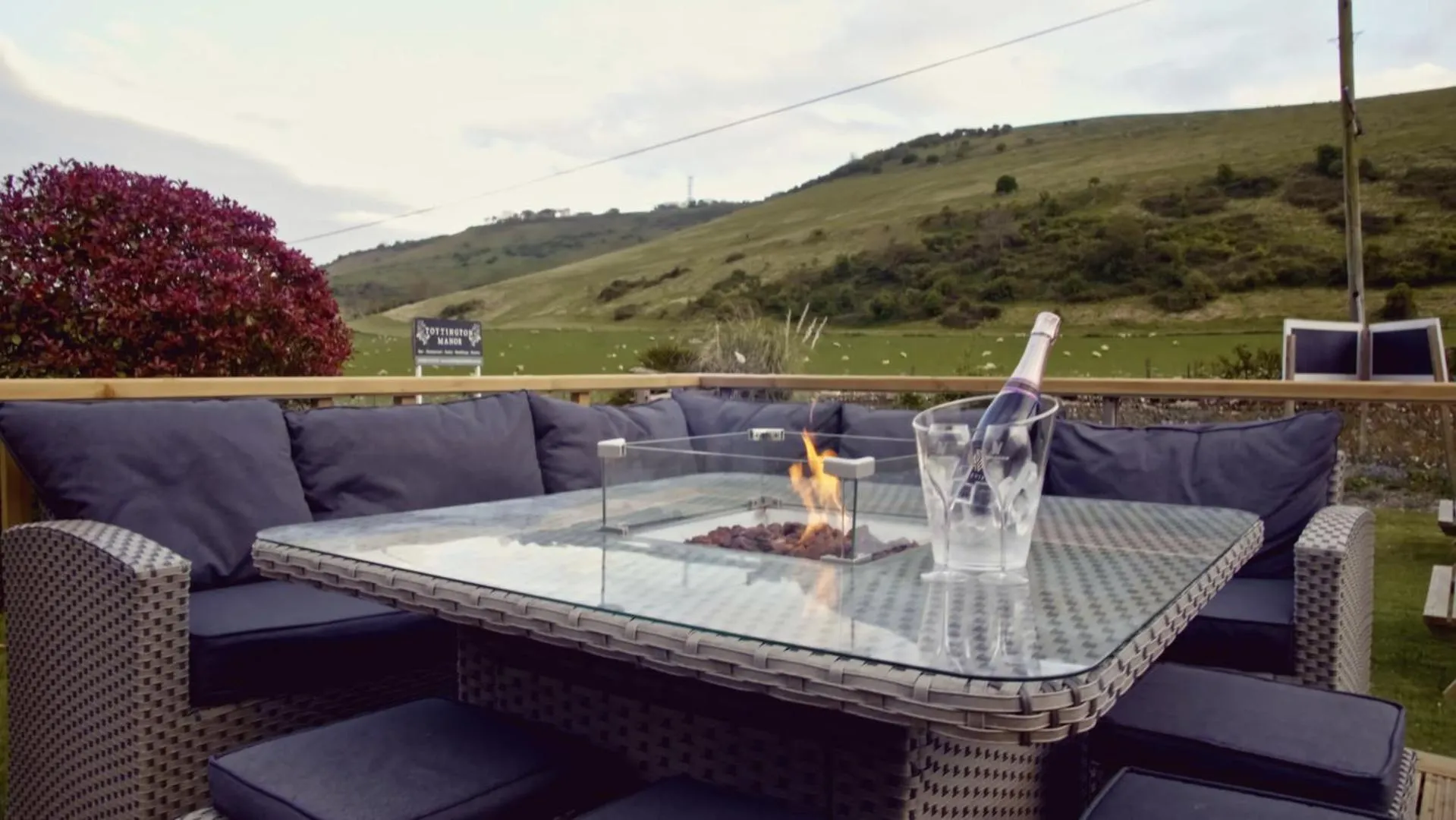 Balcony/Terrace in Tottington Manor Hotel