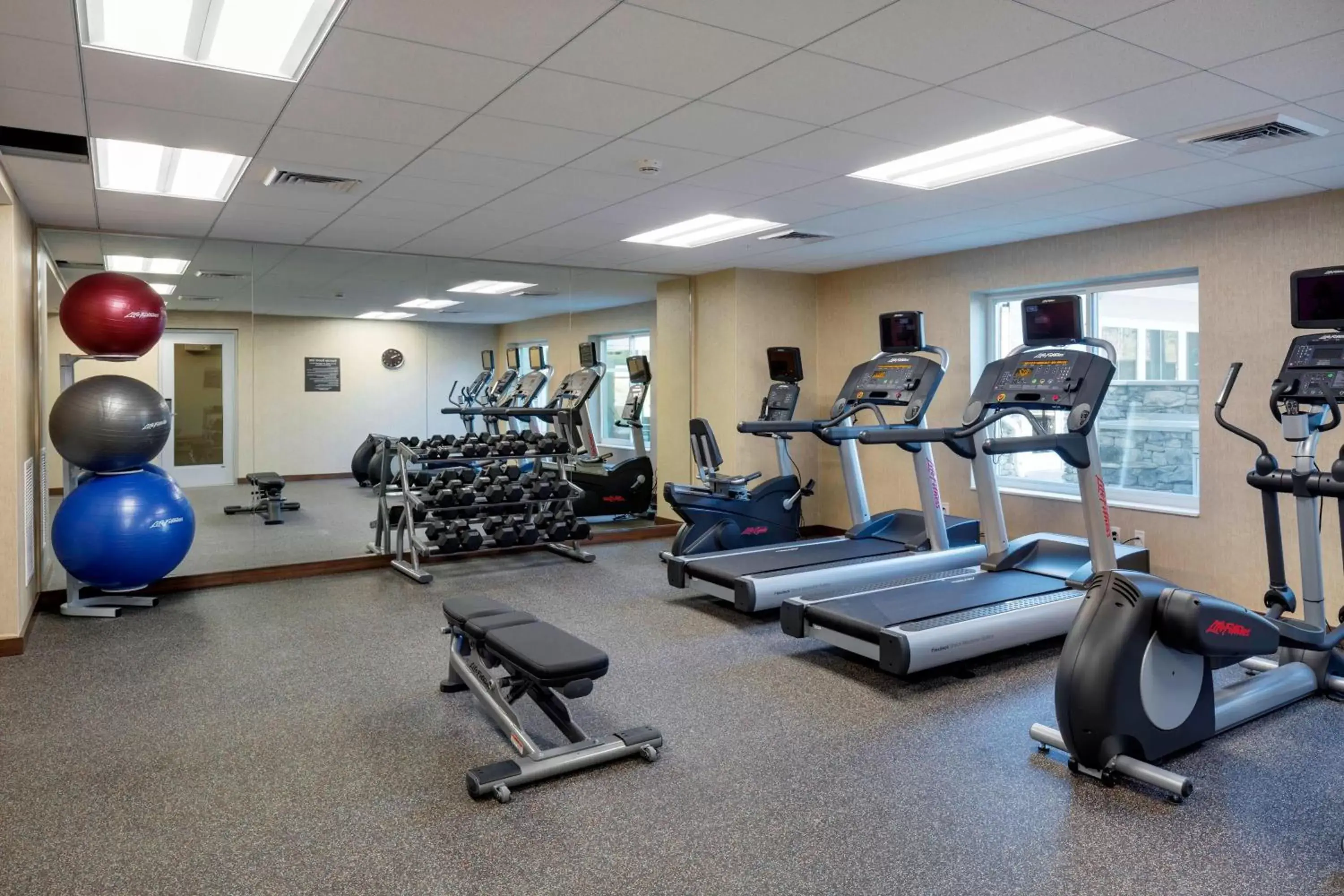 Fitness centre/facilities, Fitness Center/Facilities in Residence Inn by Marriott Bath Brunswick Area