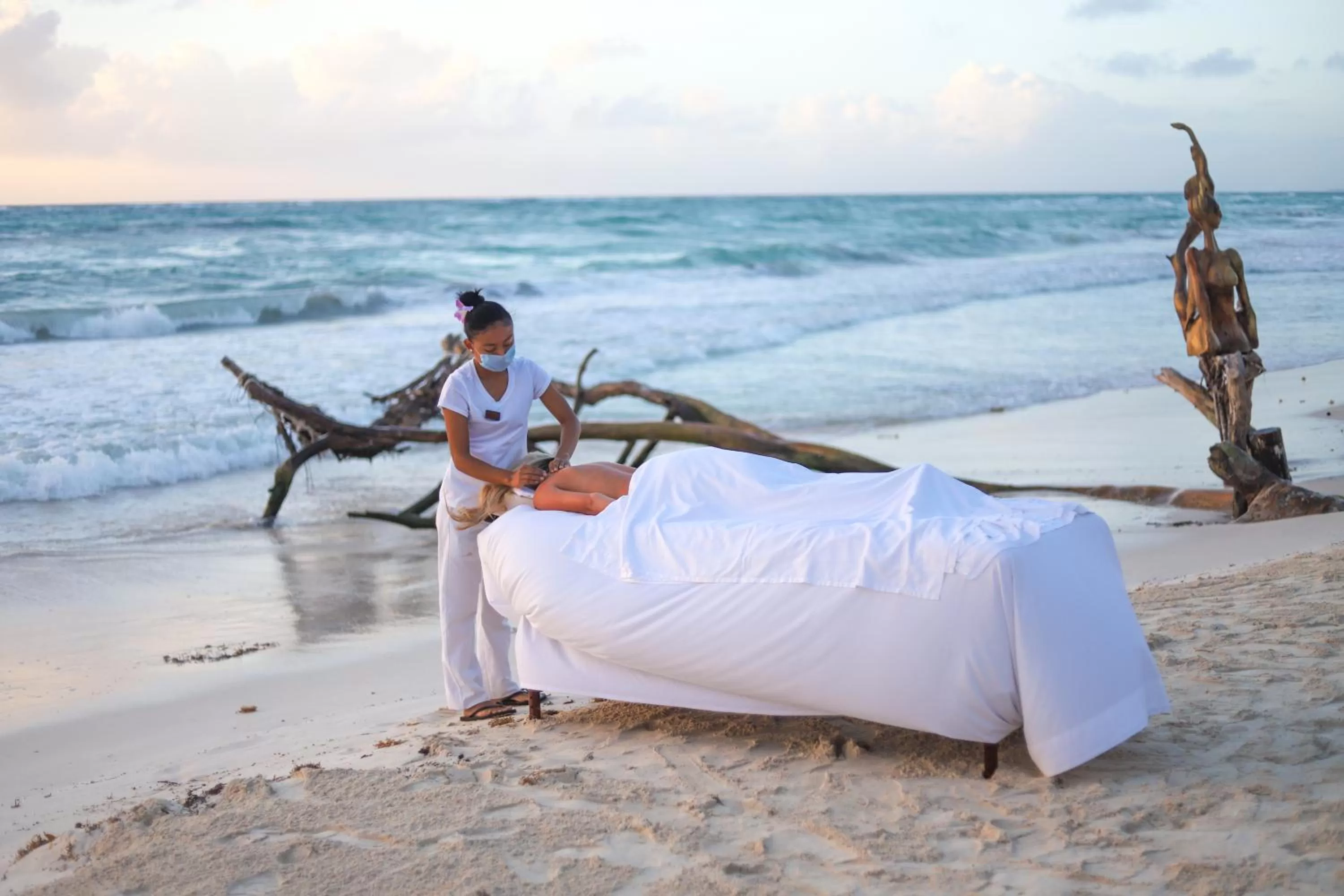 Massage in Kanan Tulum Hotel & Spa Adults Only Playground
