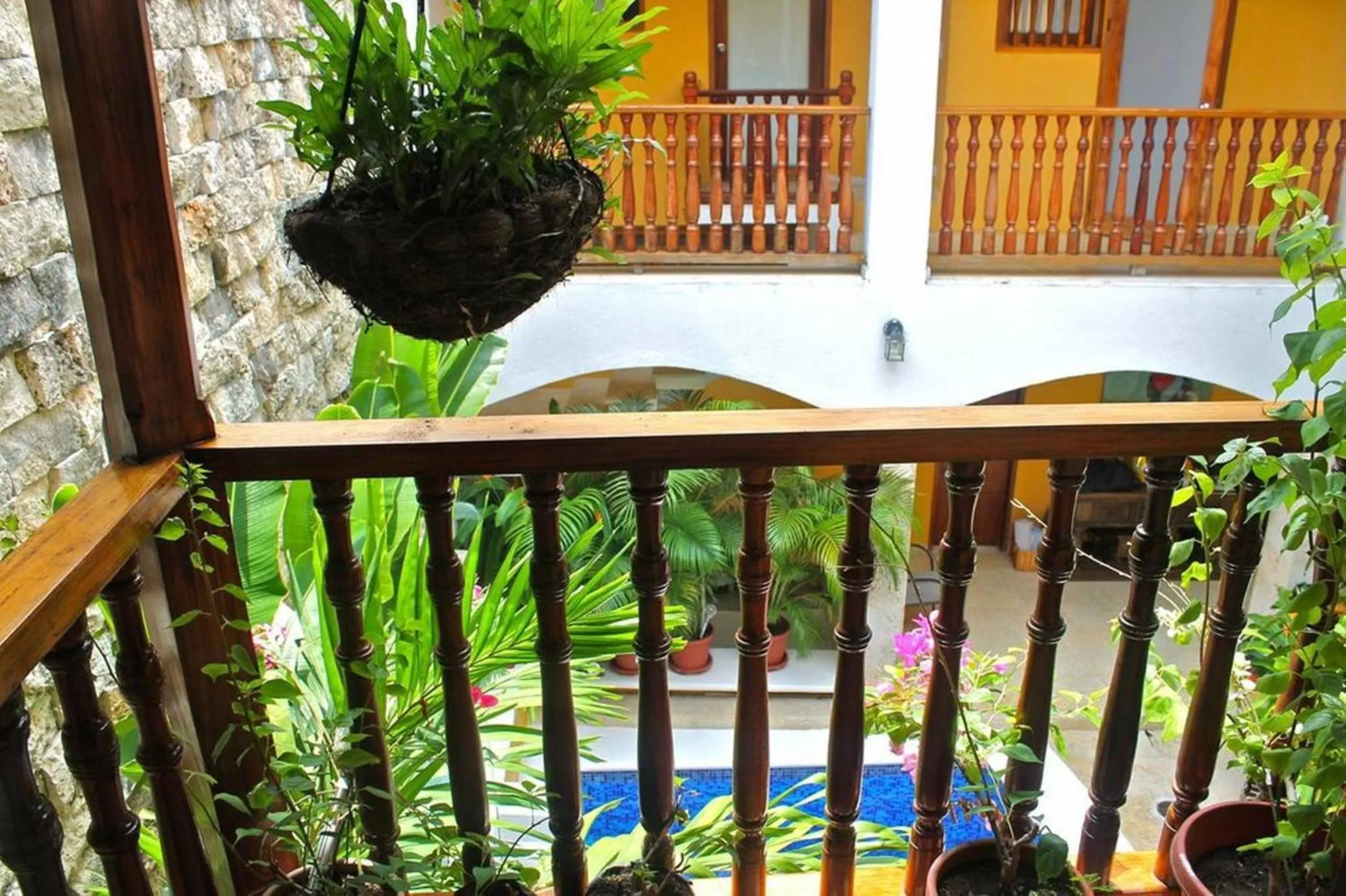 Balcony/Terrace, Pool View in Hotel Casa Gloria Boutique