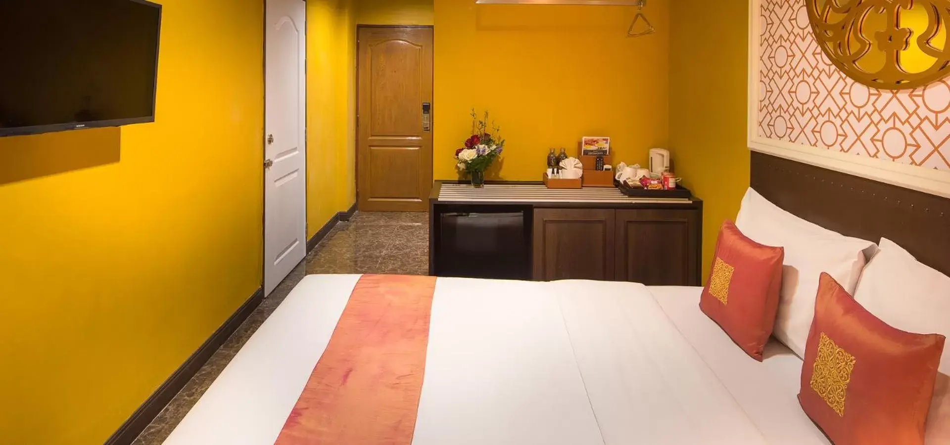 Bedroom in Khaosan Palace Hotel - SHA Extra Plus