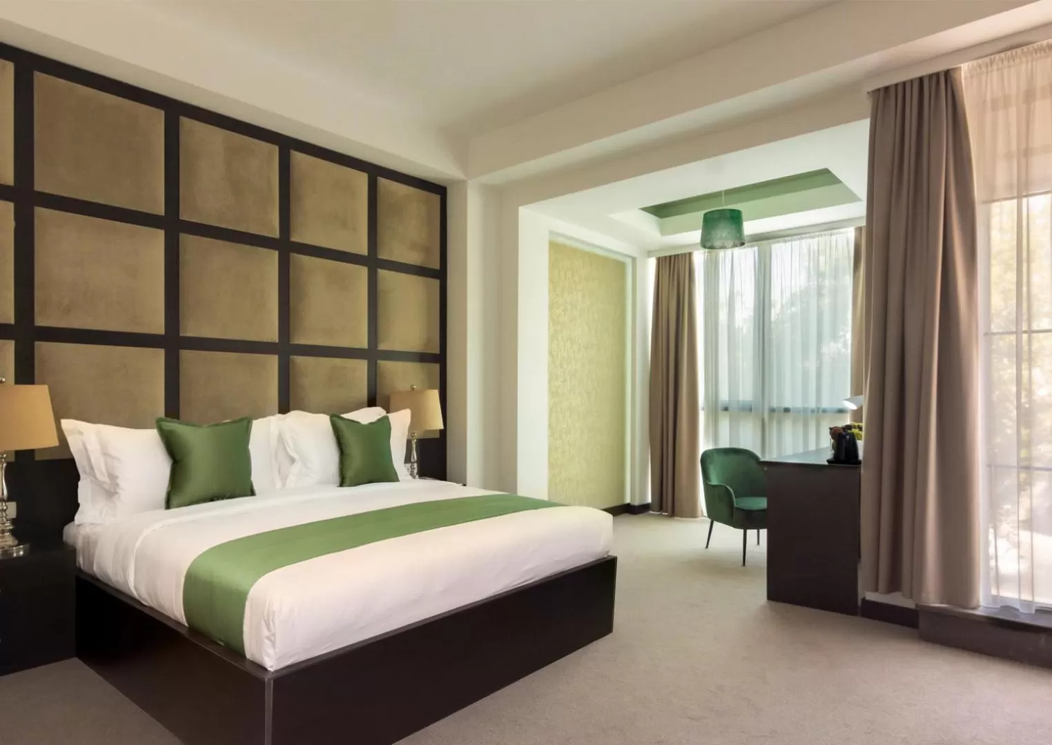 Bed in Dave Hotel Yerevan