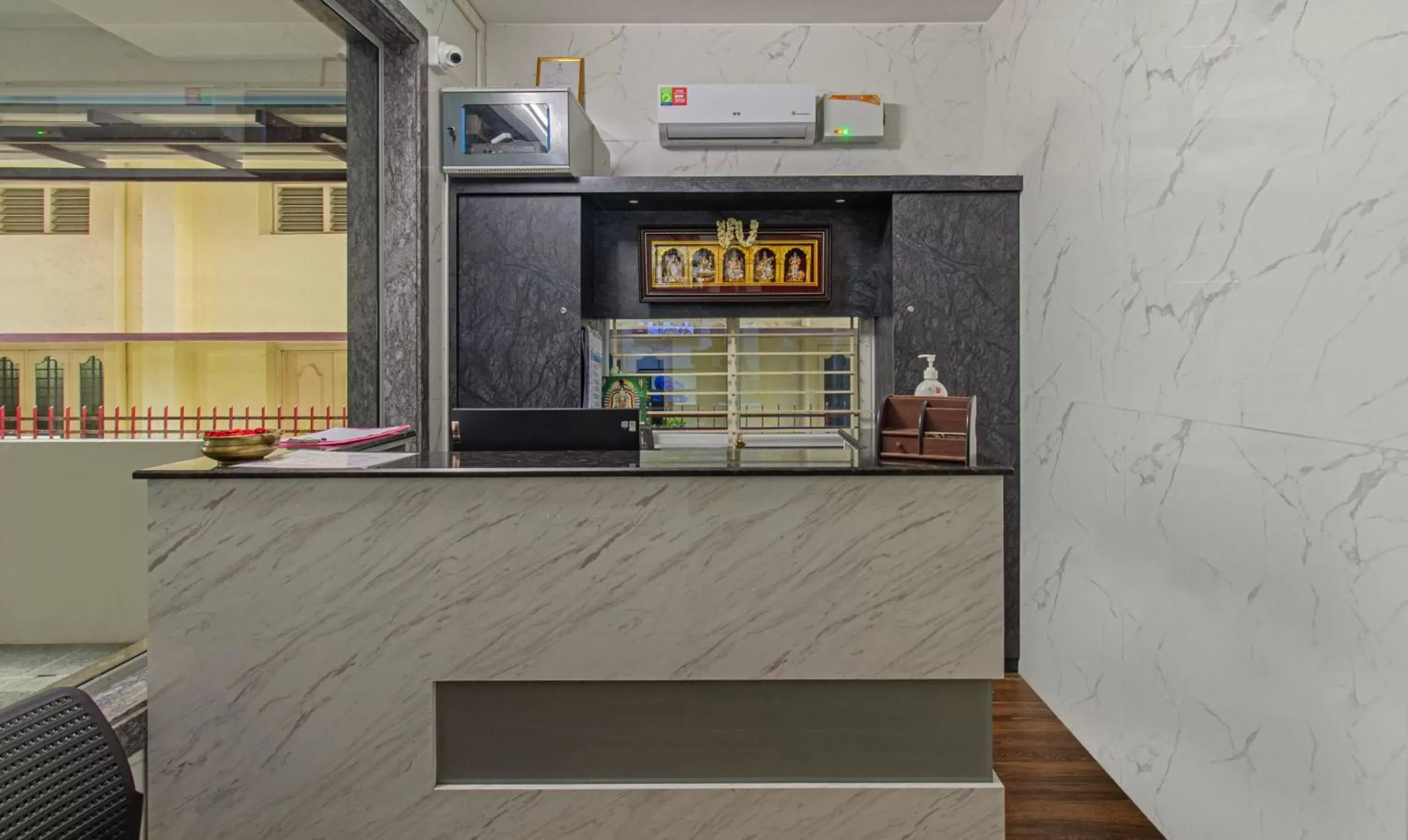 Lobby or reception in Treebo Pranav Park Lobby or reception in Treebo Pranav Park