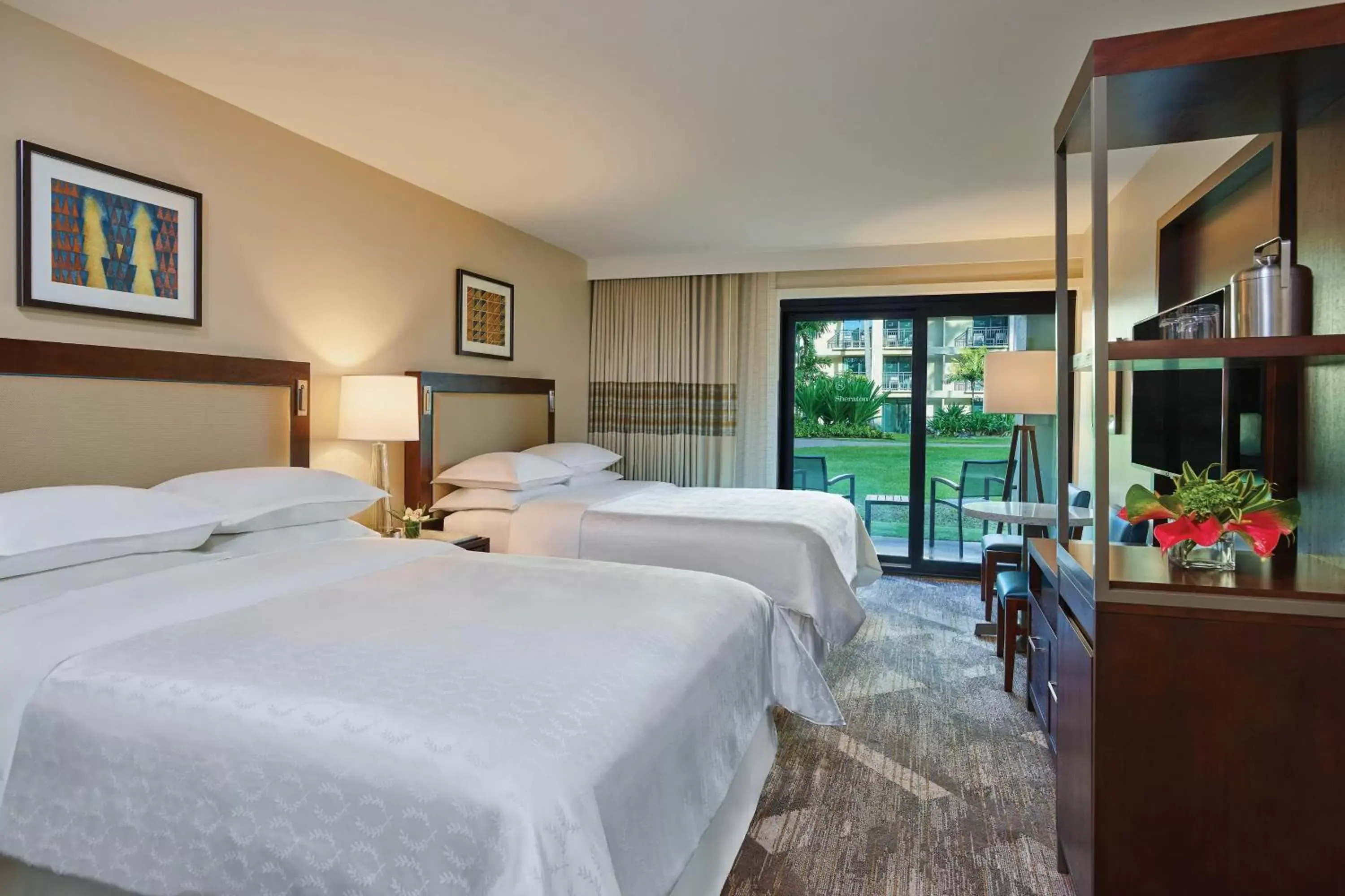 Photo of the whole room in Sheraton Kauai Resort Villas