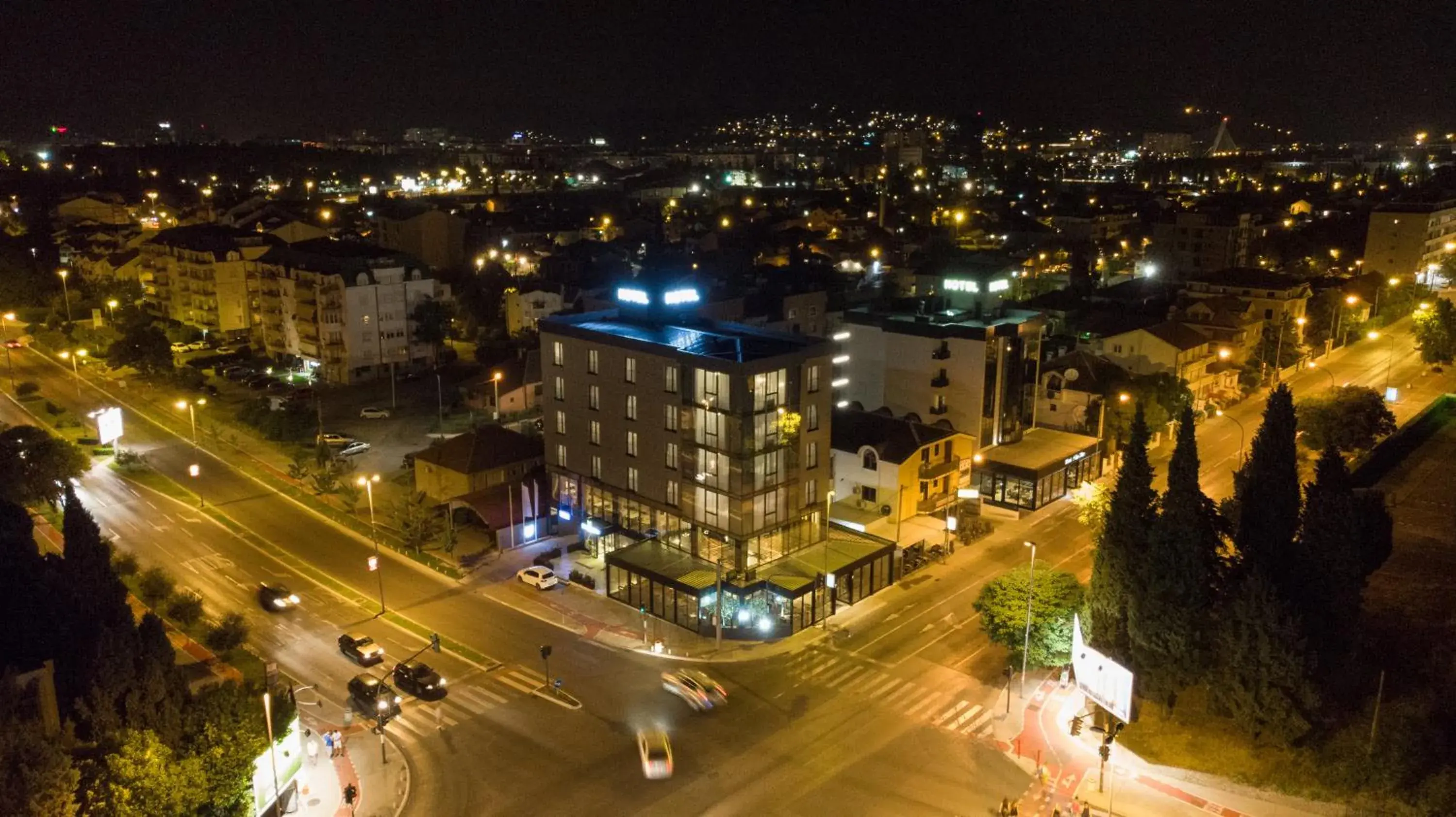 Bird's-eye View in Hotel Union