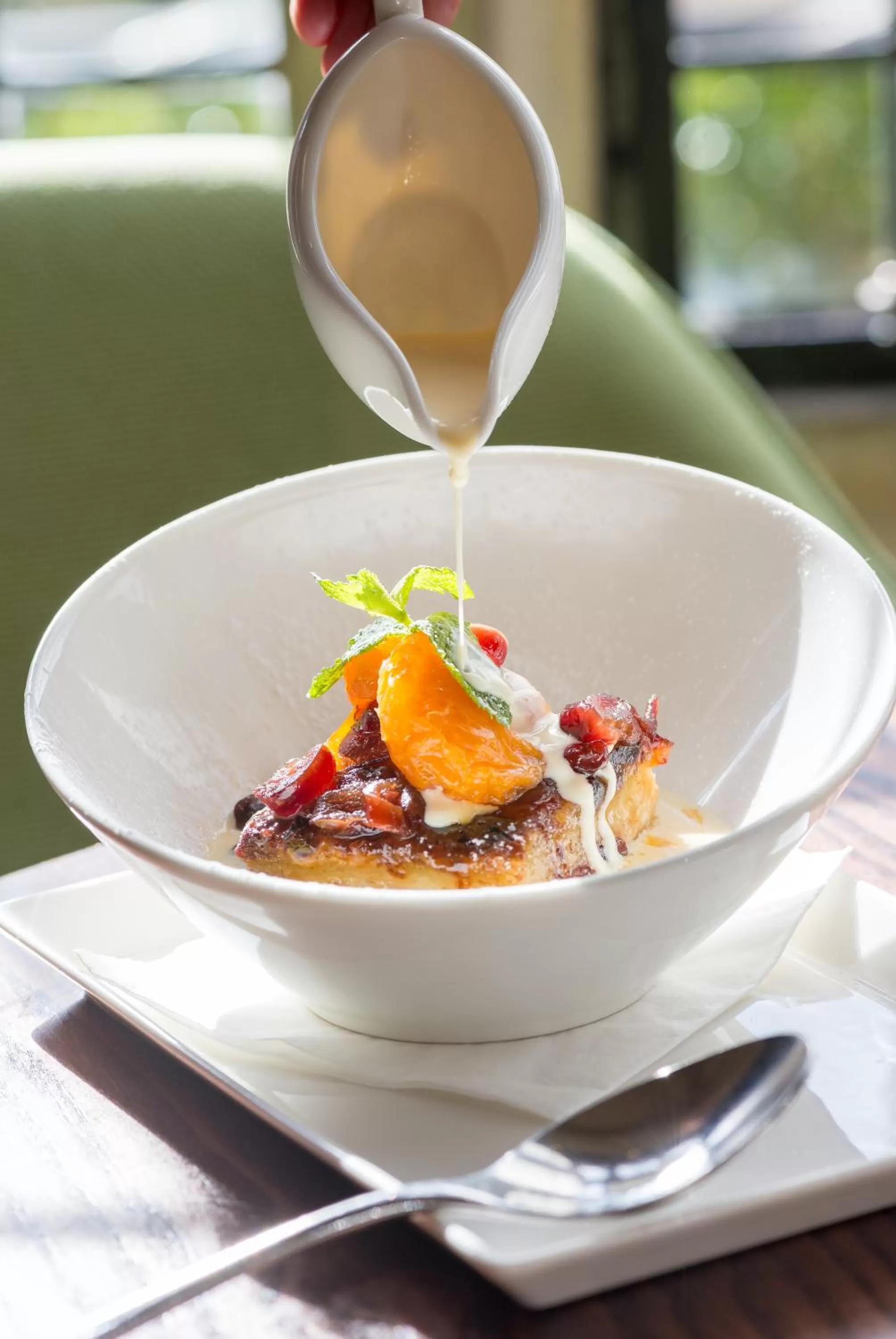 Food in The Crown Manor House Hotel