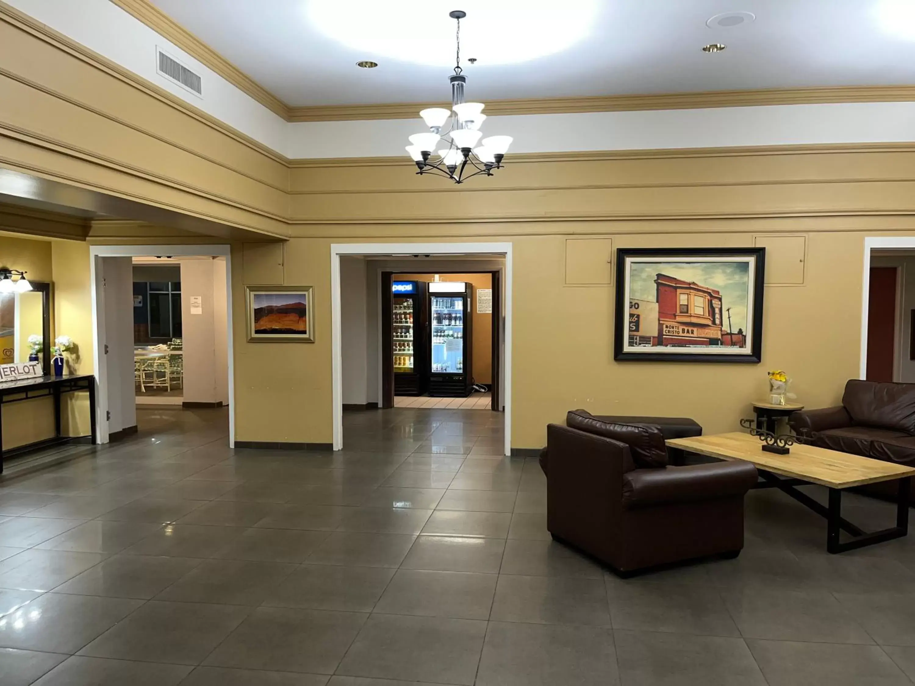 Living room, Lobby/Reception in Quality Inn and Conference Center Greeley Downtown