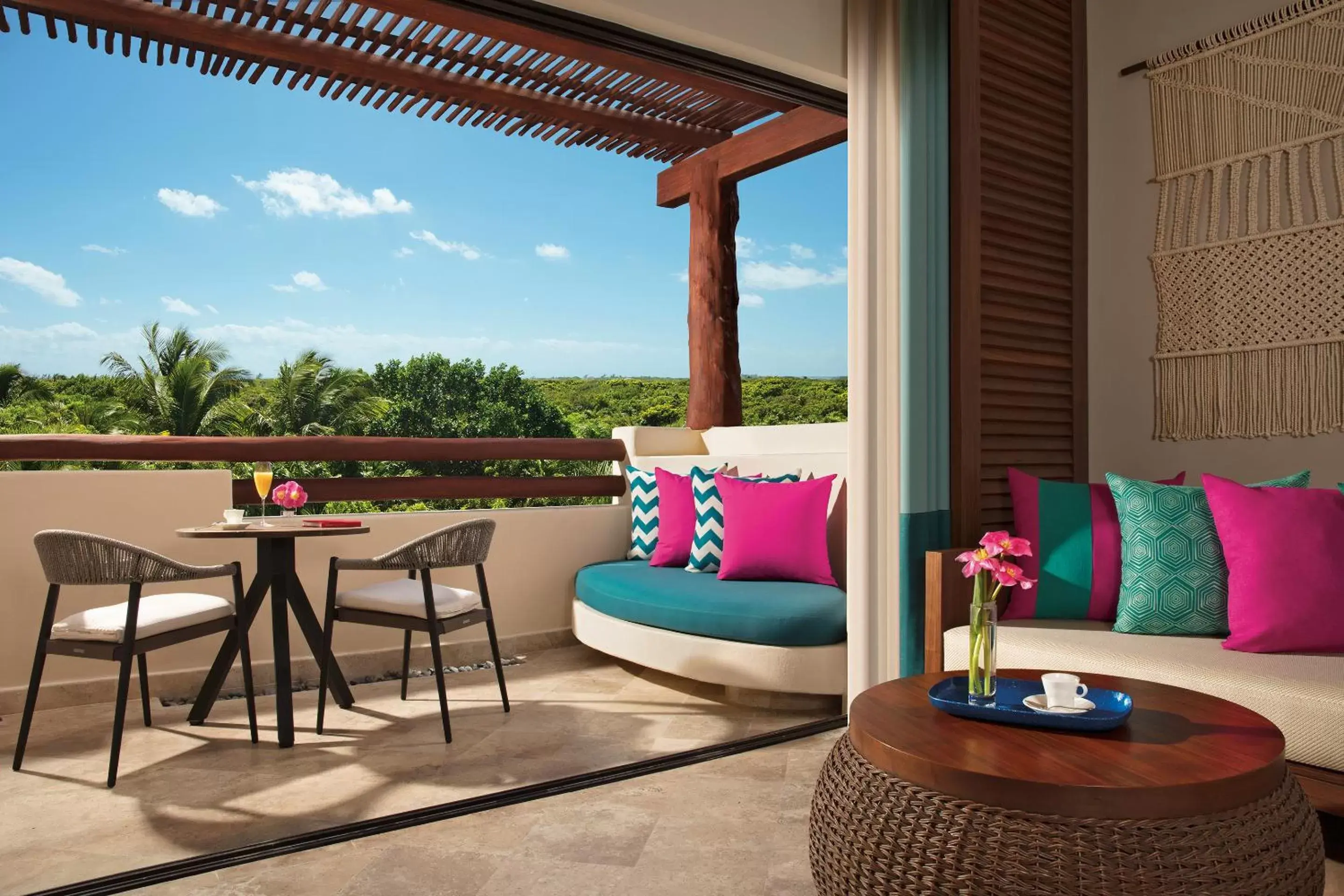 Balcony/Terrace in Secrets Maroma Beach Riviera Cancun - Adults only