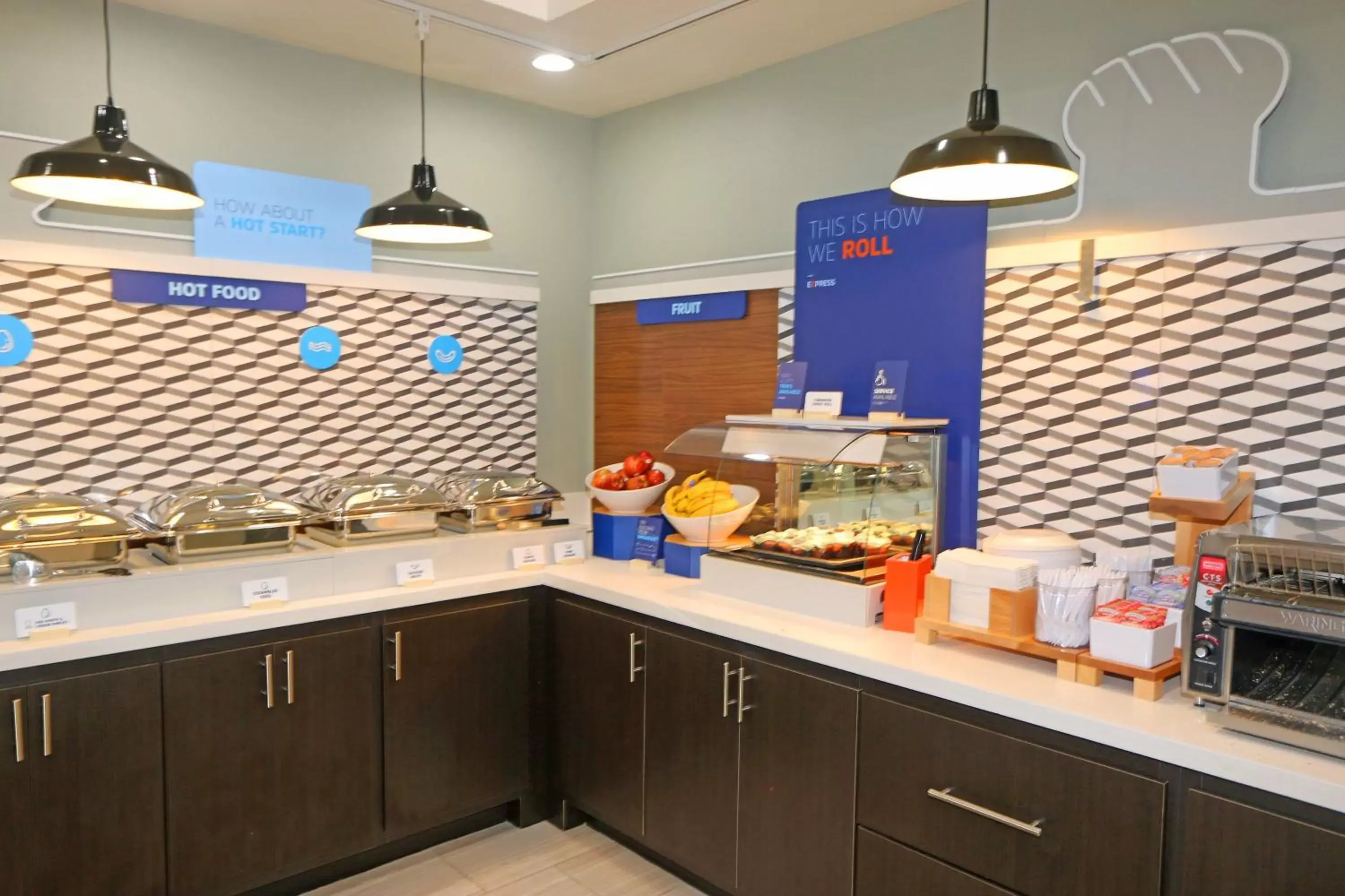 Breakfast in Holiday Inn Express Hotel and Suites South Padre Island by IHG Breakfast in Holiday Inn Express Hotel and Suites South Padre Island by IHG