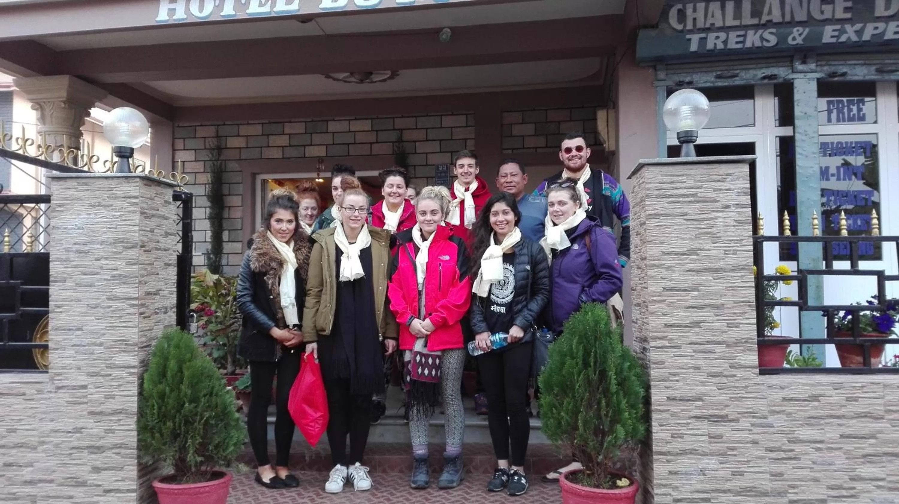 Property building in Hotel Buttercup