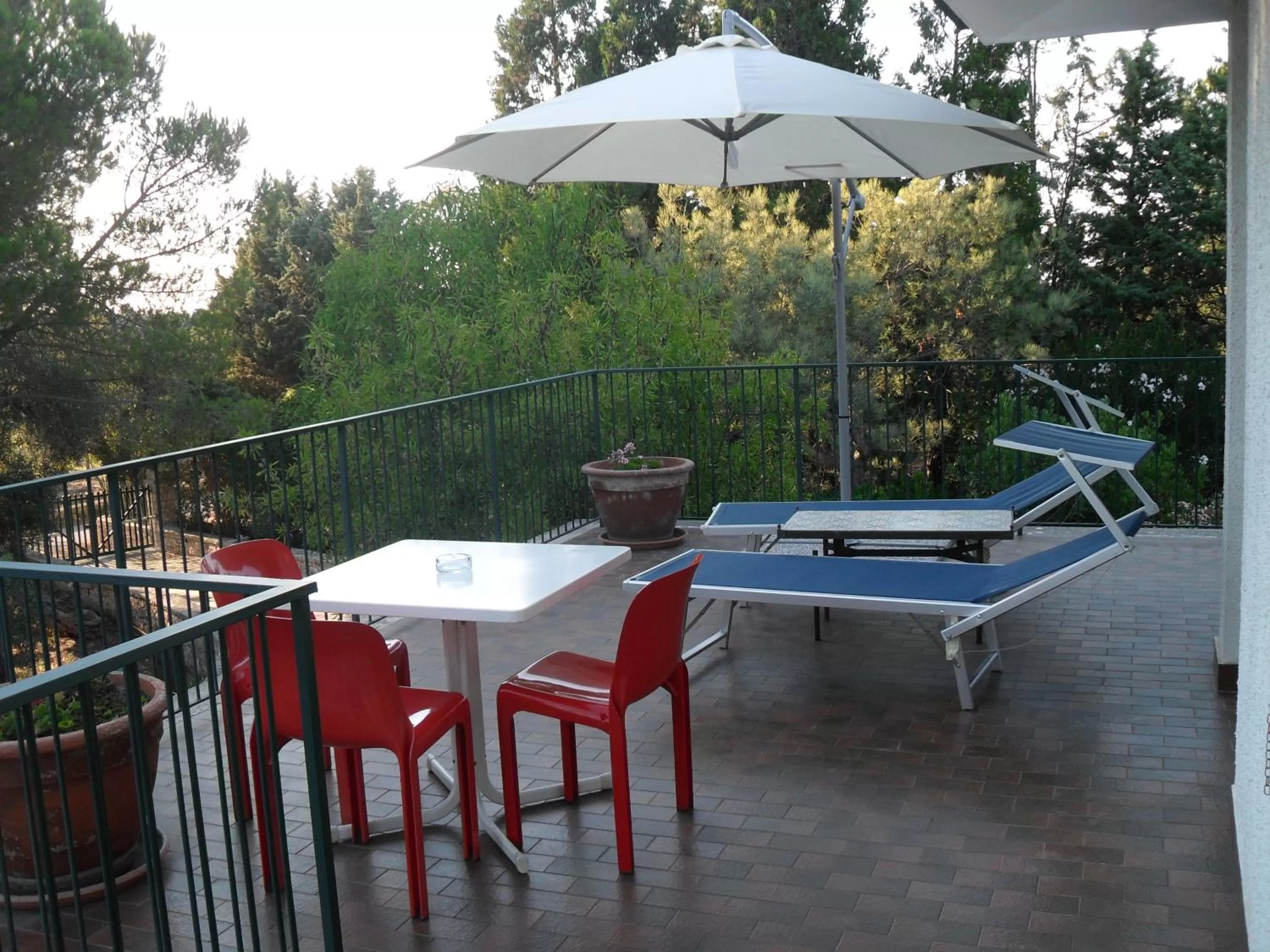 Balcony/Terrace in i gù books & rooms