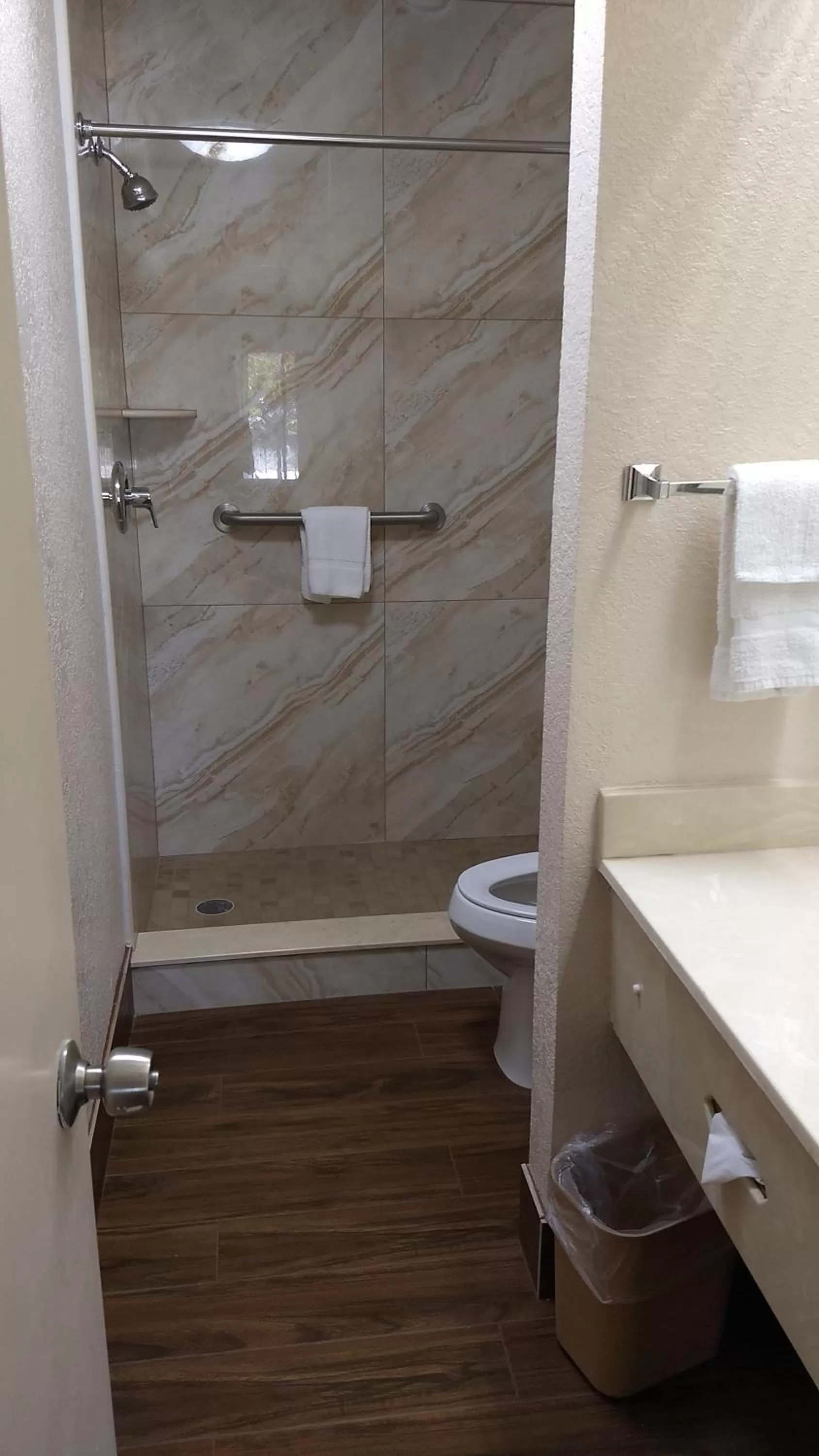 Shower in Super 8 by Wyndham North Palm Beach