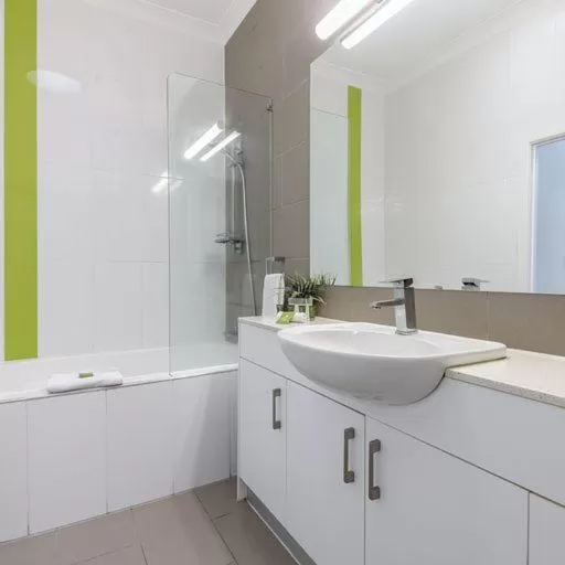 Bathroom in TiTree Village Holiday Apartments