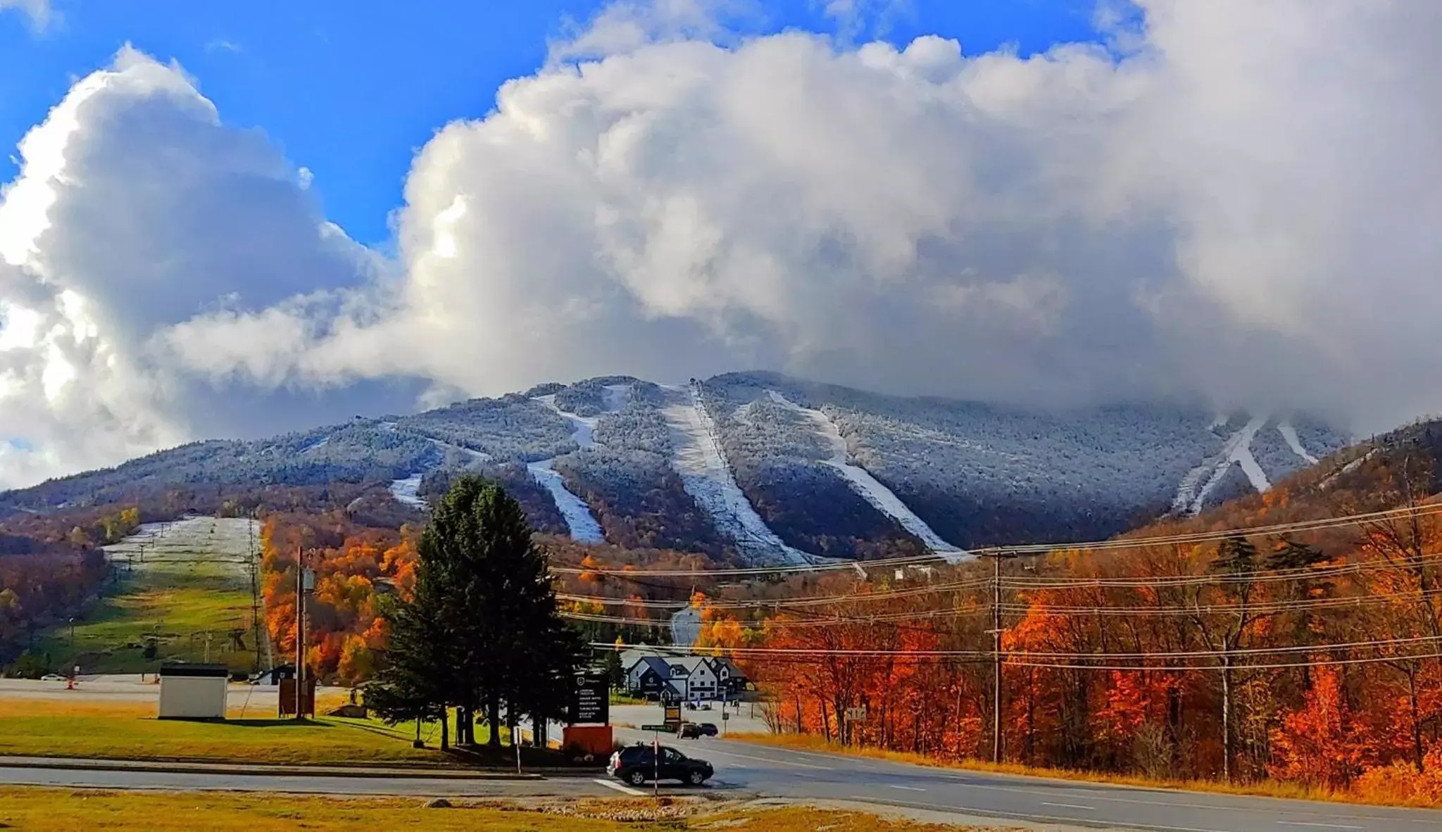 Mountain view in Mountain Inn at Killington Mountain view in Mountain Inn at Killington
