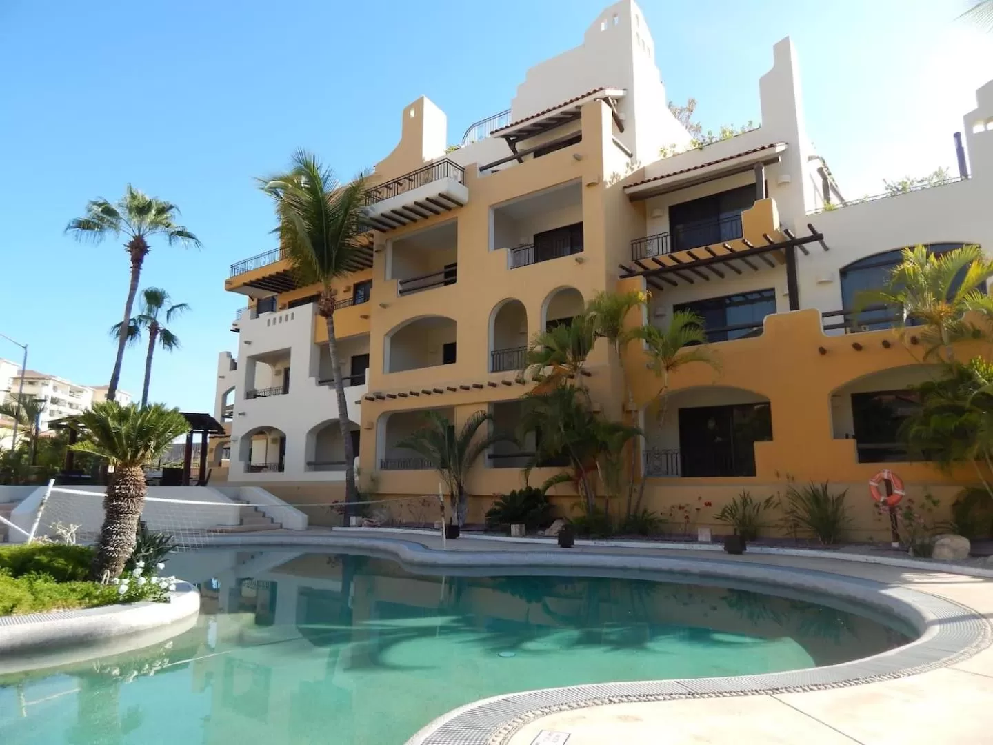 Swimming pool, Property Building in Studio At Marina Los Cabos