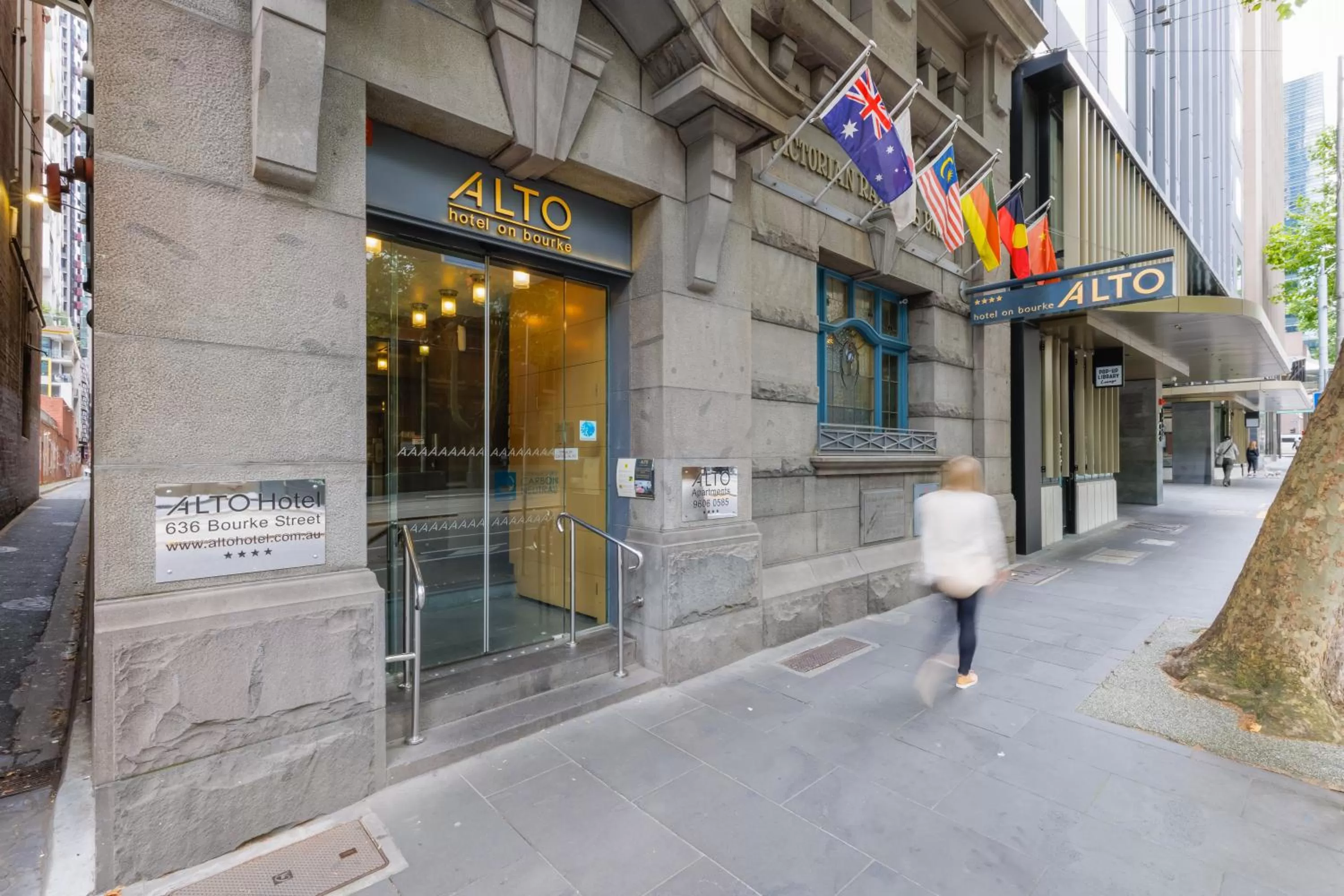 Property building in Alto Hotel On Bourke