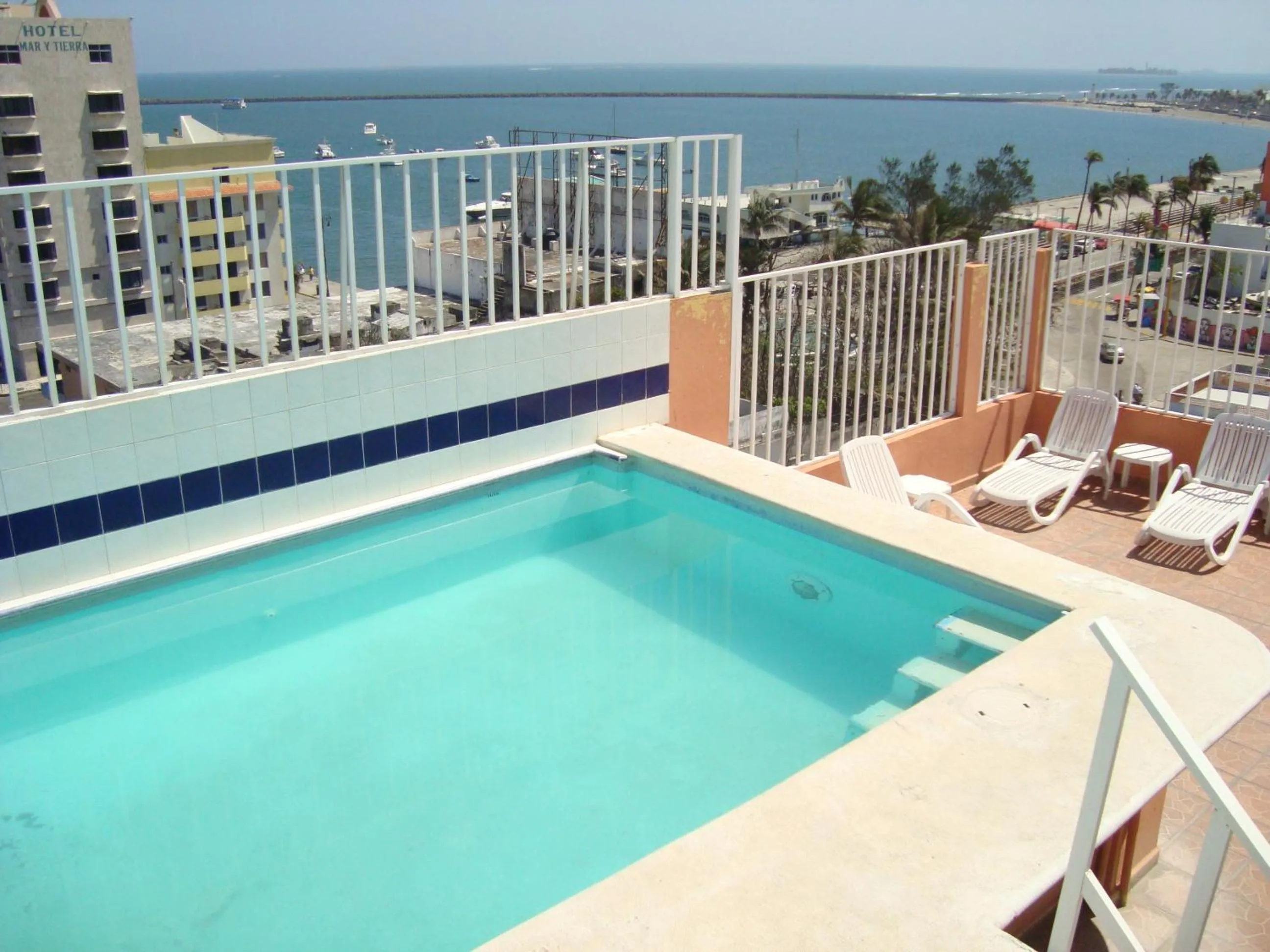 Bird's eye view in Hotel Posada del Carmen