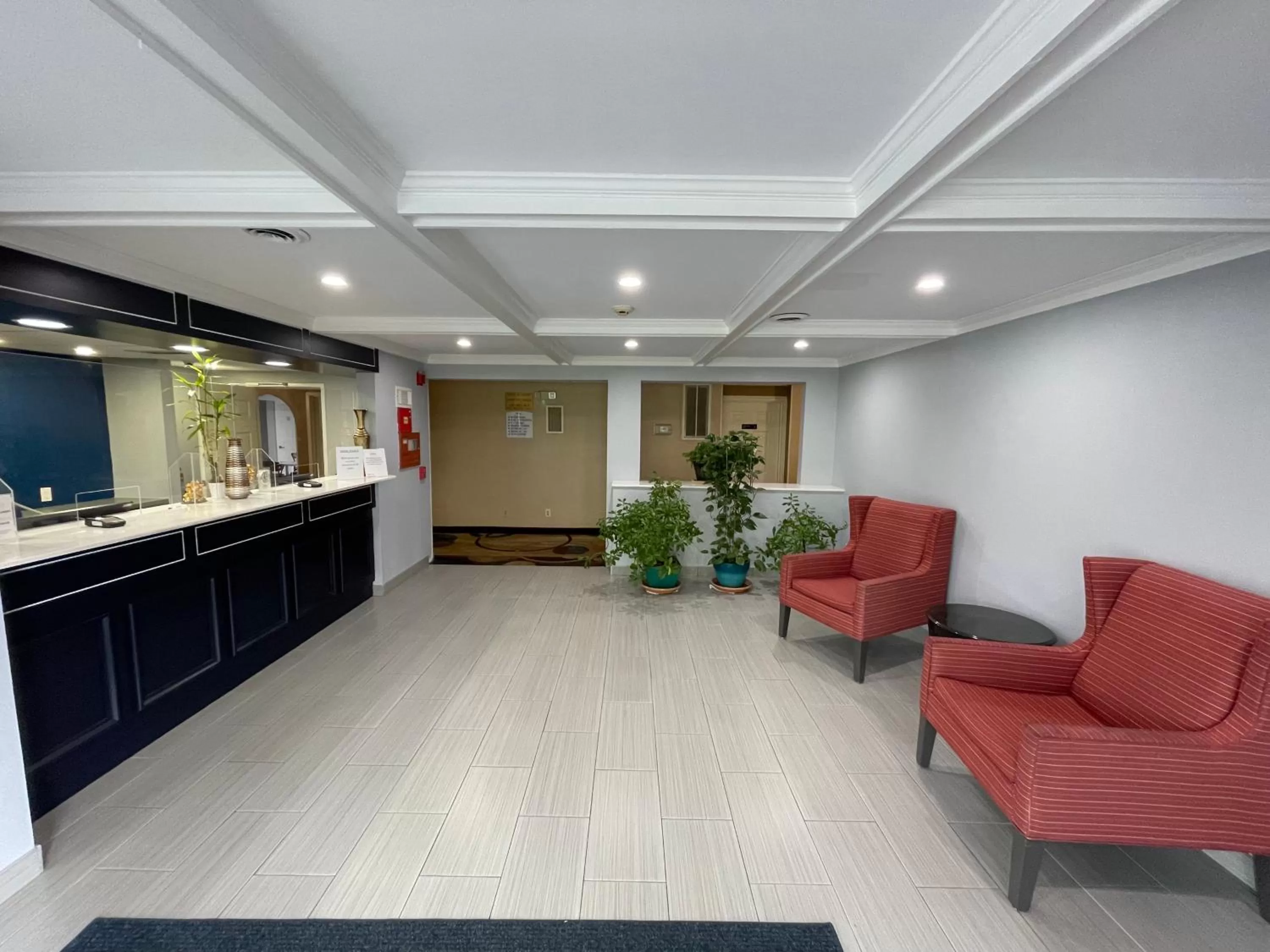 Lobby or reception in Baymont by Wyndham Branford/New Haven