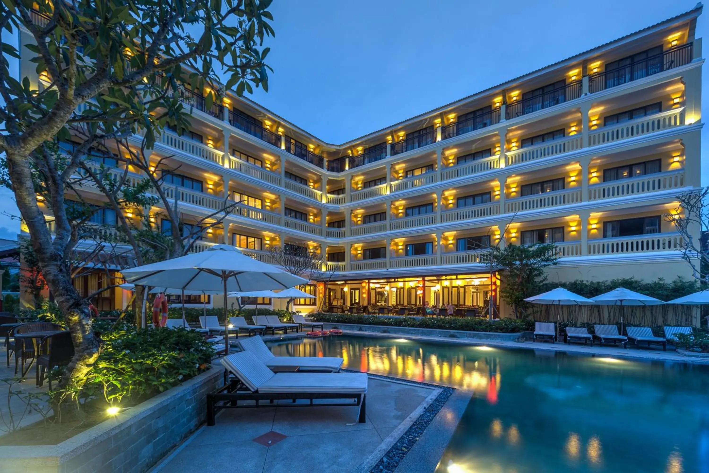 Property building, Swimming Pool in Hoi An Central Boutique Hotel & Spa (Little Hoi An Central Boutique Hotel & Spa)