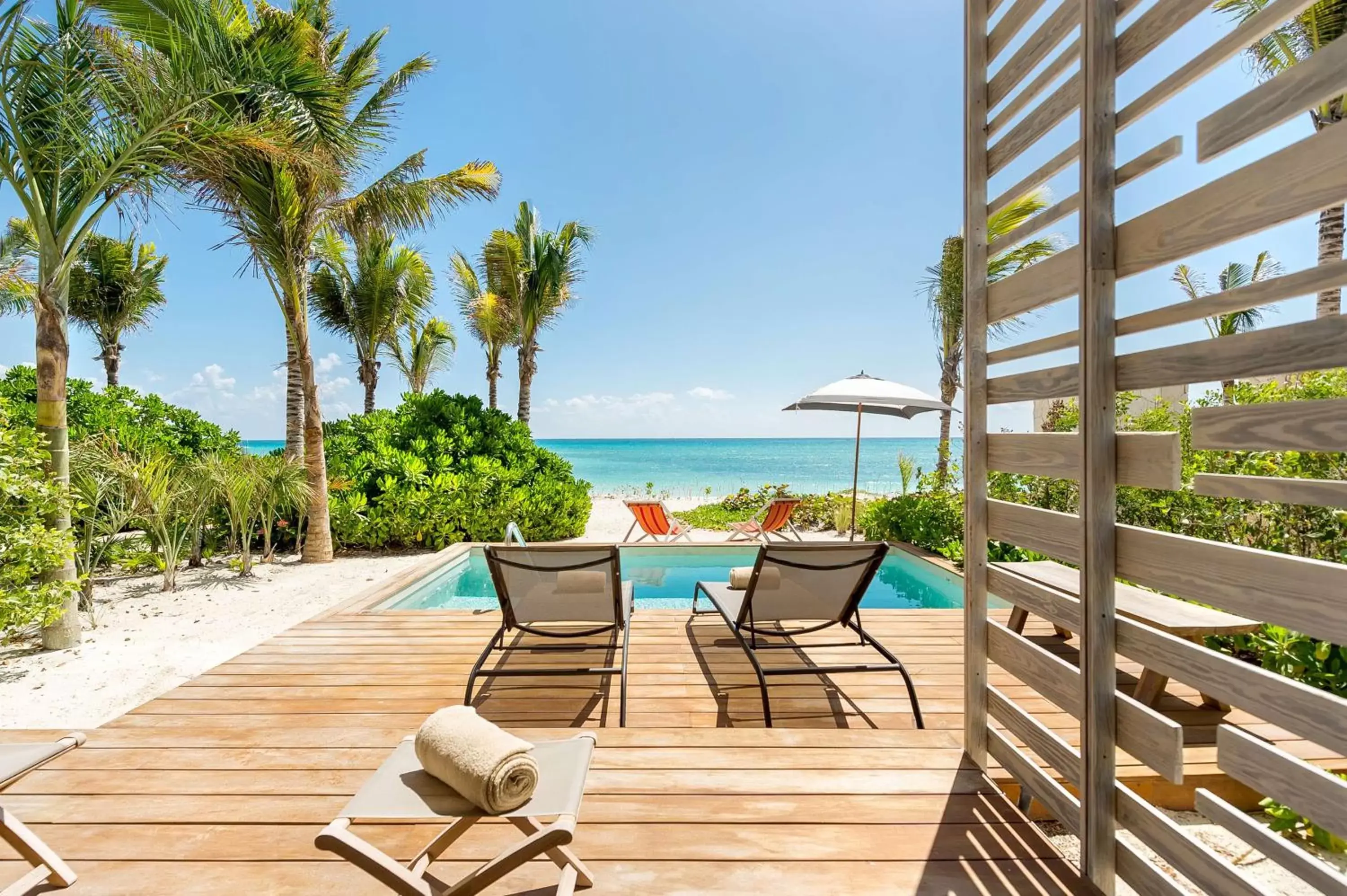 Bedroom, Swimming Pool in Andaz Mayakoba - a concept by Hyatt