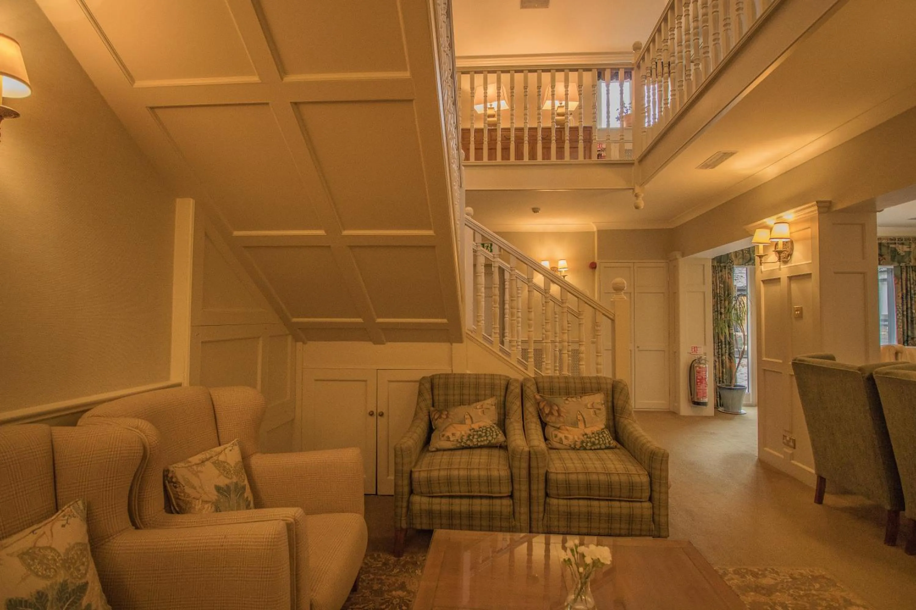 Communal lounge/ TV room in Cragwood Country House Hotel