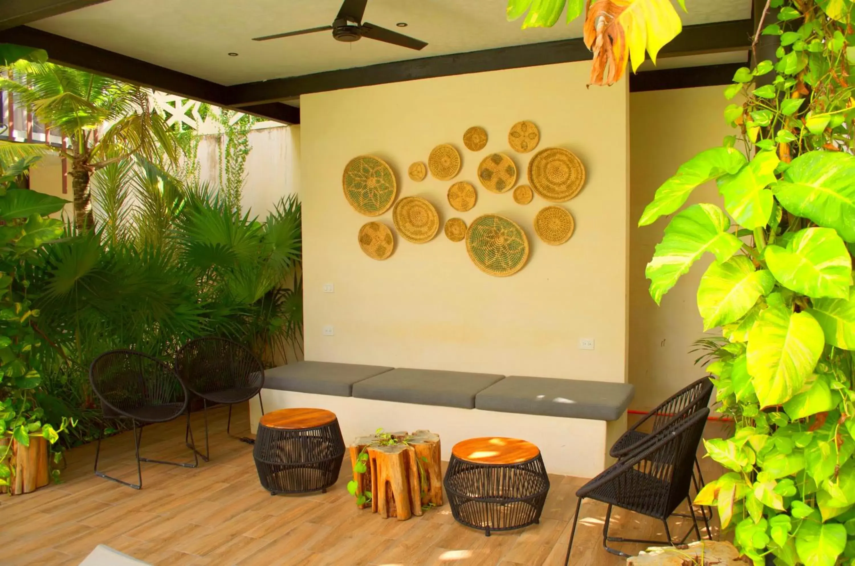 Patio in Gardens Coba - Luxury Cardinal