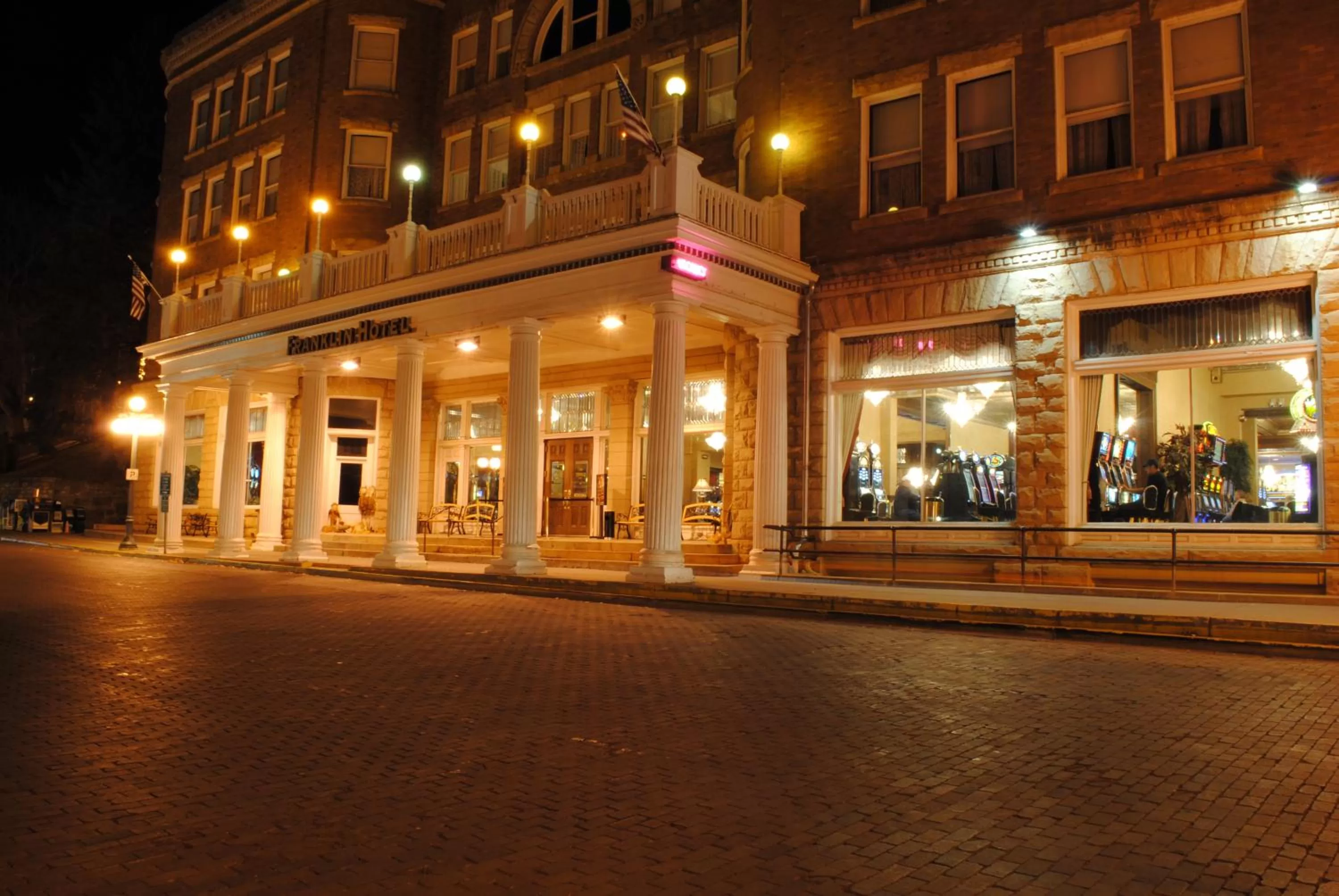Property building in Historic Franklin Hotel