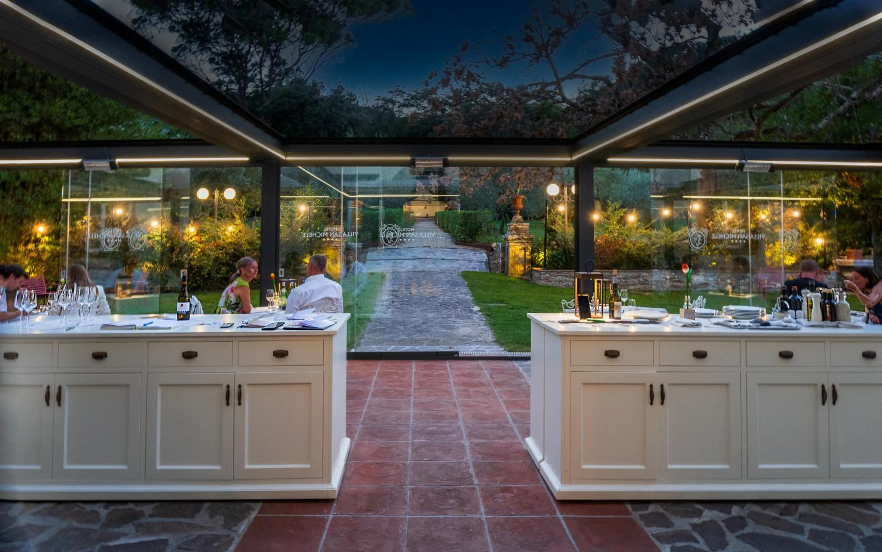 Restaurant/places to eat in Hotel Villa San Michele